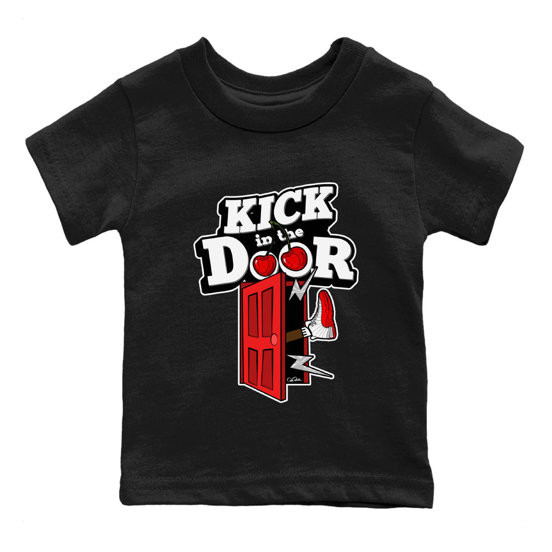 Kick In The Door Kids Tops - Air Jordan 12 Cherry