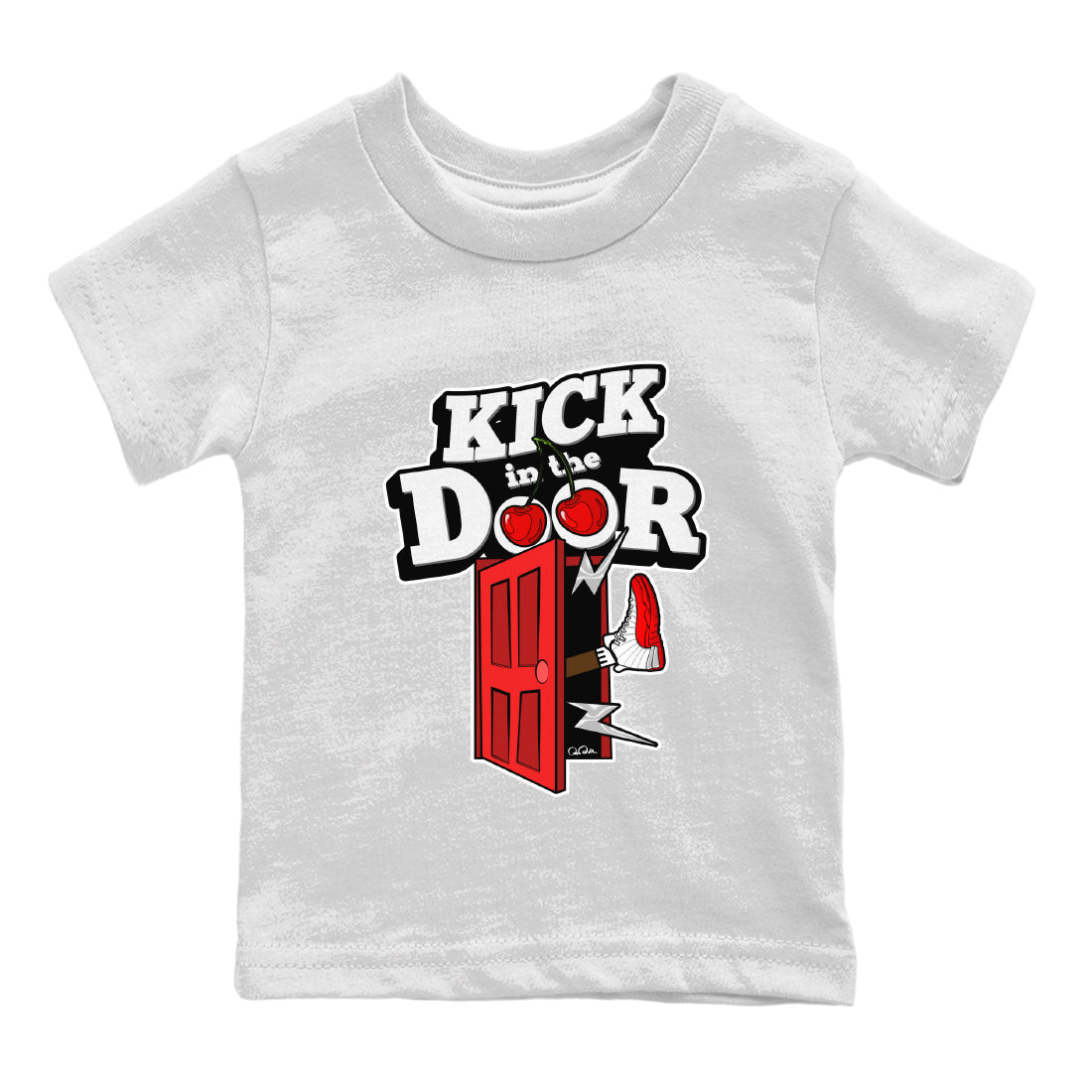 Kick In The Door Kids Tops - Air Jordan 12 Cherry