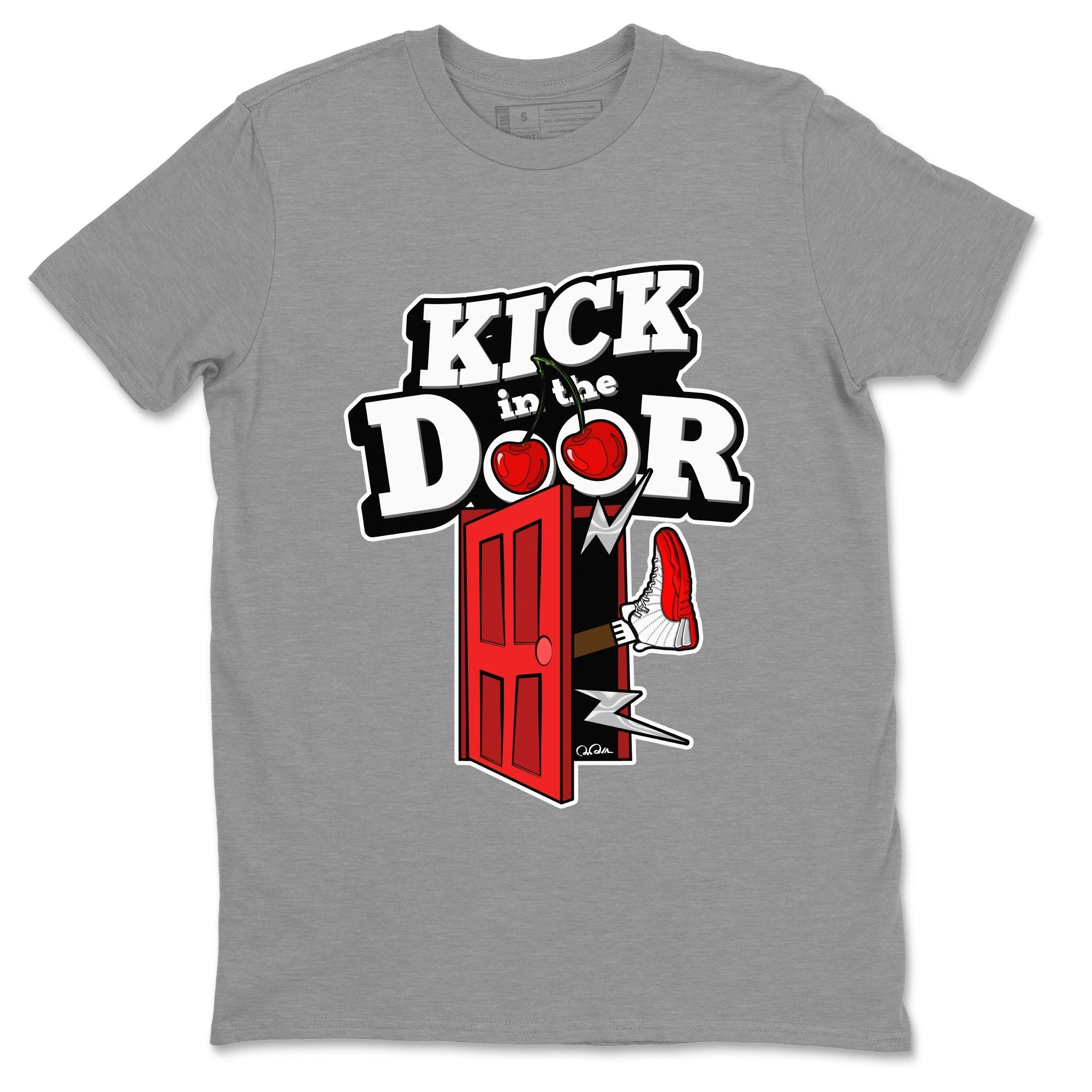 Kick In The Door Unisex Tops - Air Jordan 12 Cherry
