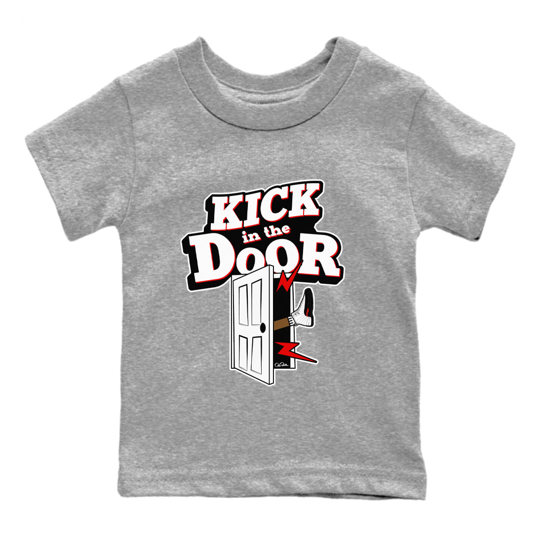 Kick In The Door snkmatch Tees Kids - Air Jordan 12 Taxi Flip