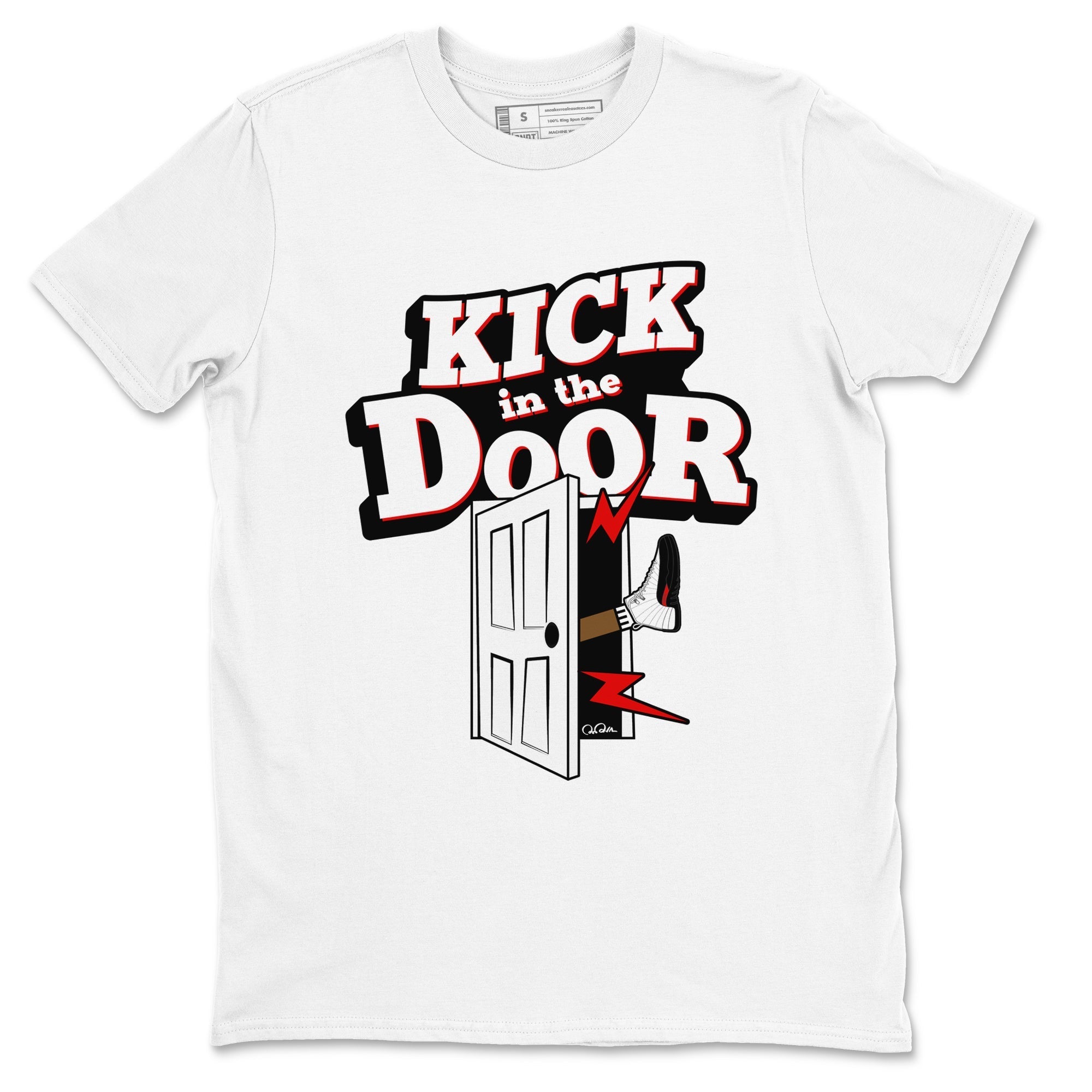 Kick In The Door snkmatch Tees - Air Jordan 12 Taxi Flip