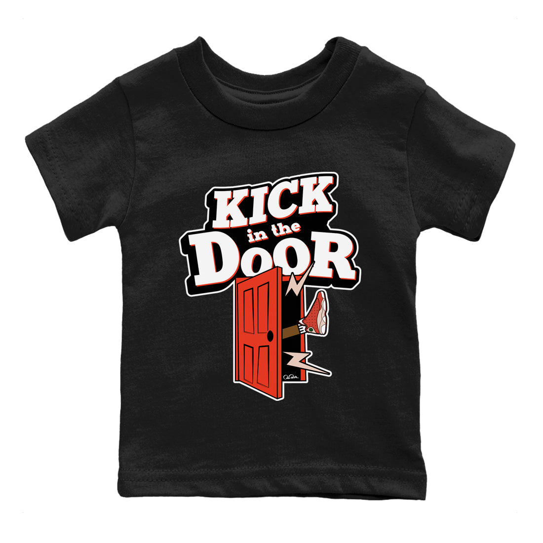 Kick In The Door snkmatch Tees Kids - Air Jordan 13 Dune Red