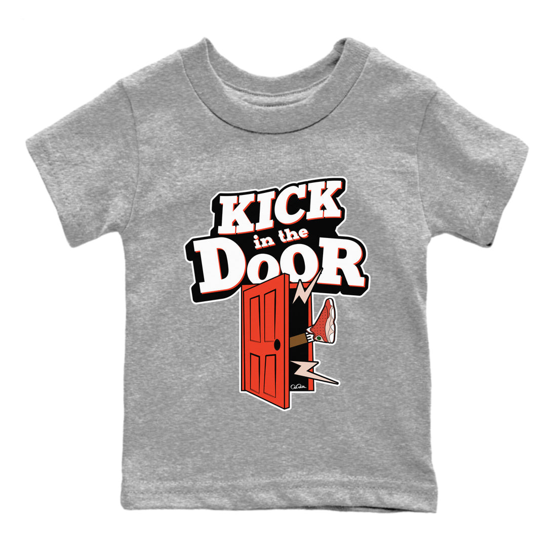 Kick In The Door snkmatch Tees Kids - Air Jordan 13 Dune Red