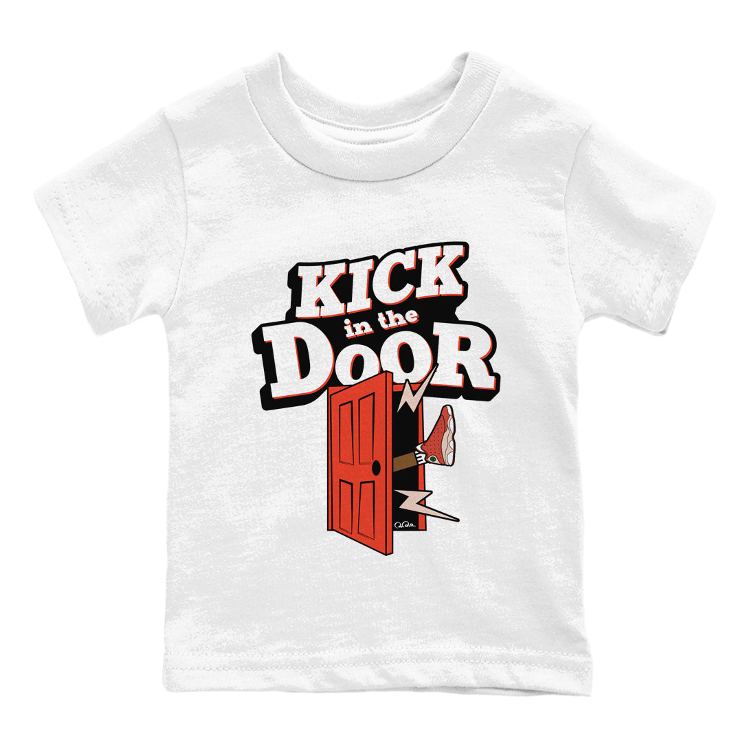 Kick In The Door snkmatch Tees Kids - Air Jordan 13 Dune Red