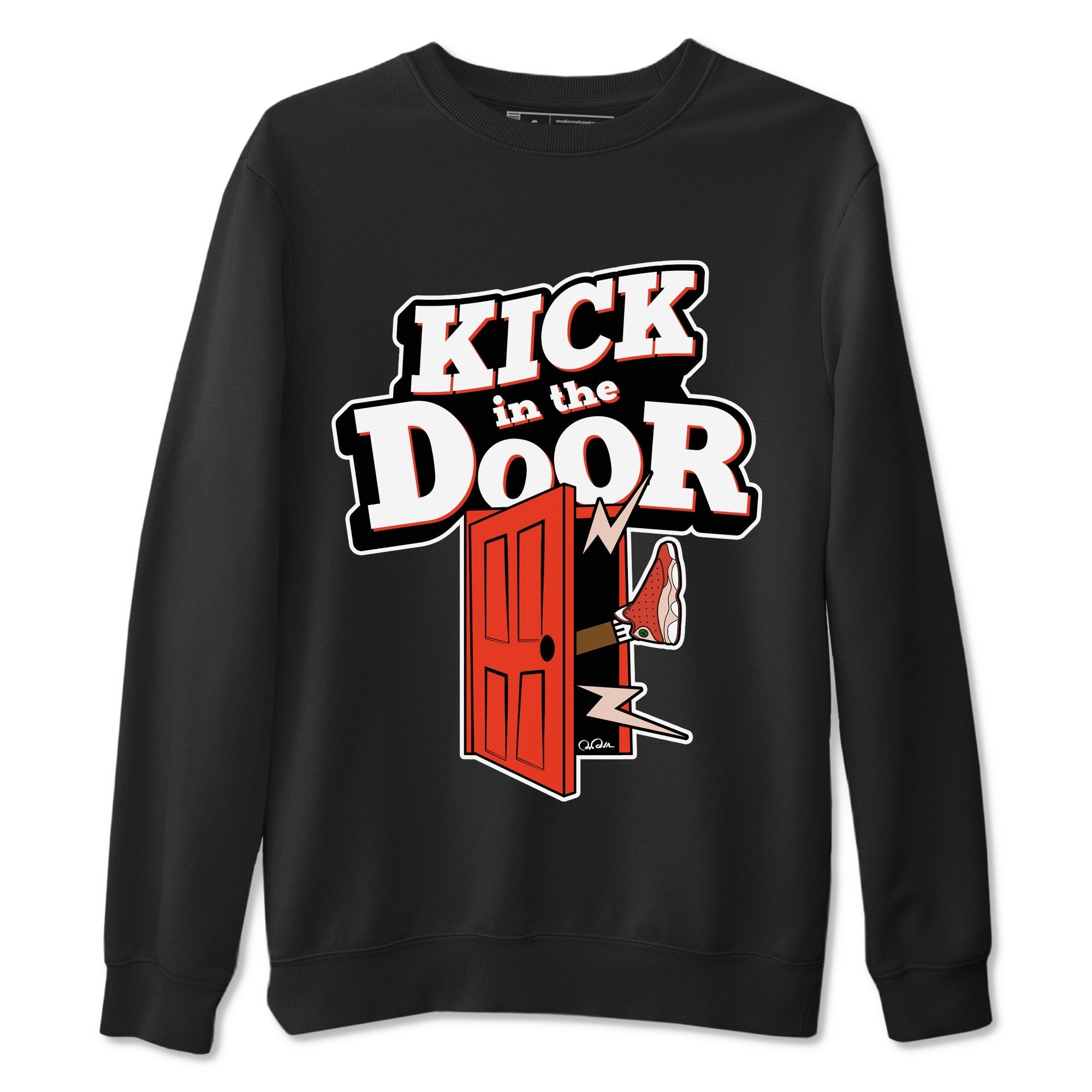 Kick In The Door snkmatch Tees - Air Jordan 13 Dune Red