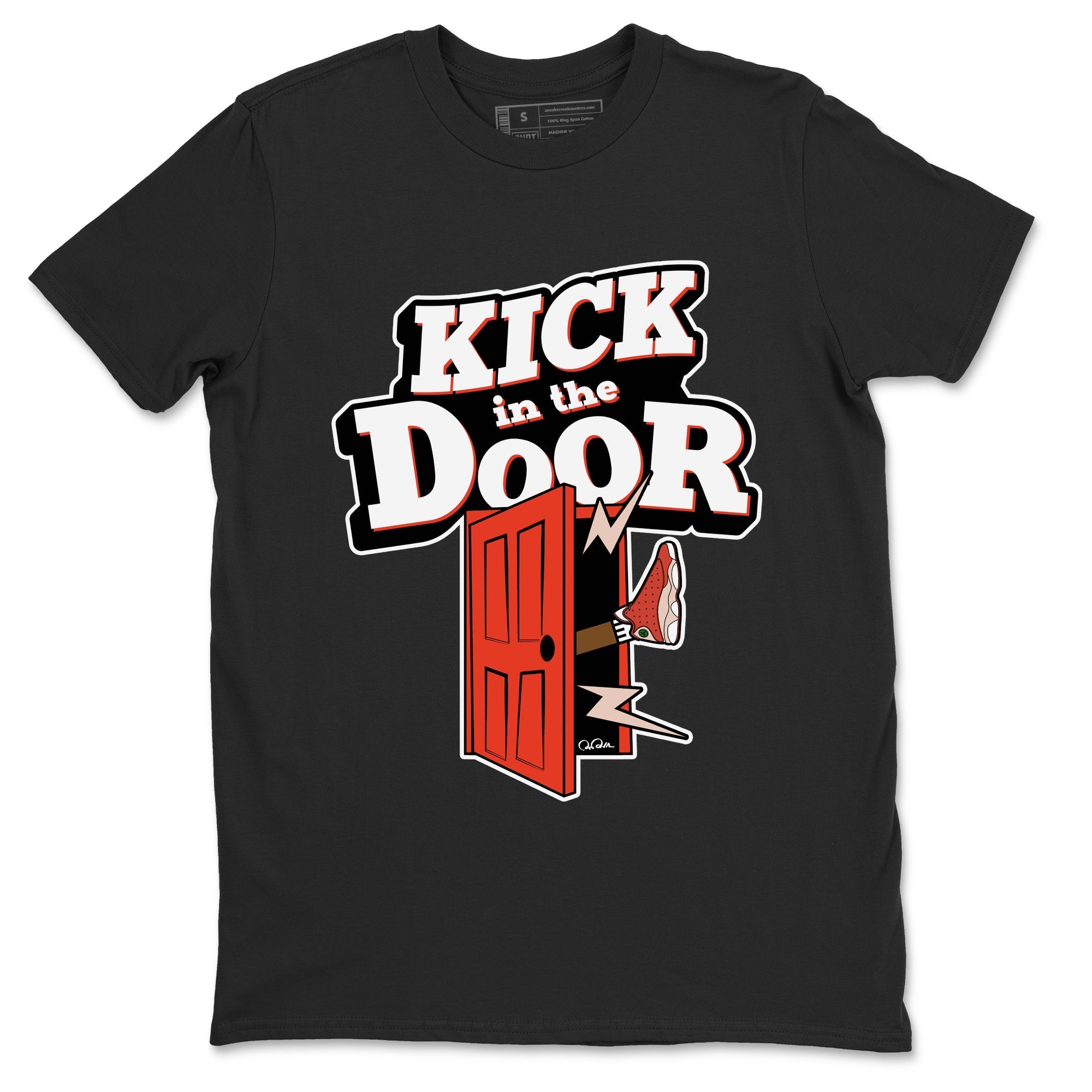 Kick In The Door snkmatch Tees - Air Jordan 13 Dune Red