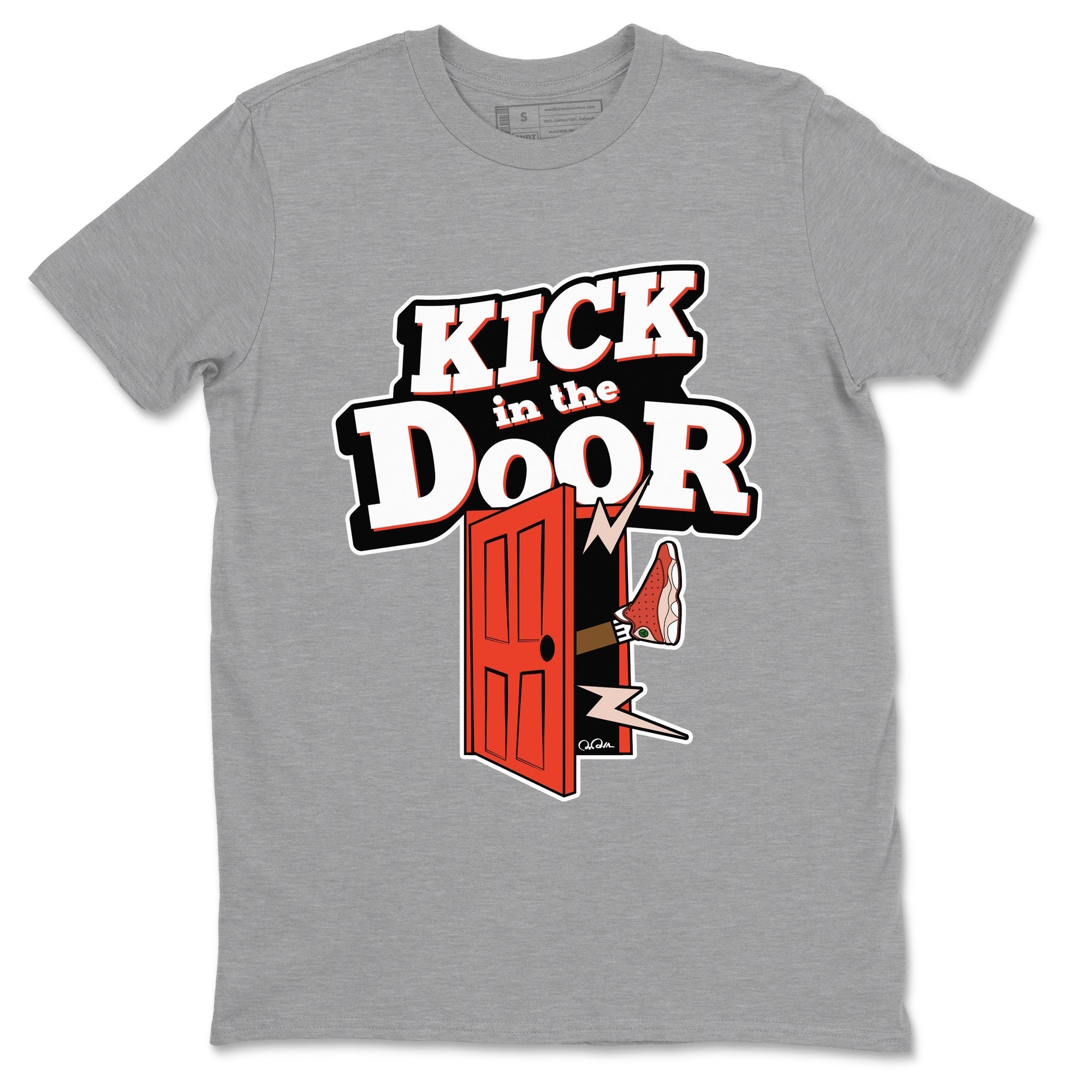 Kick In The Door snkmatch Tees - Air Jordan 13 Dune Red