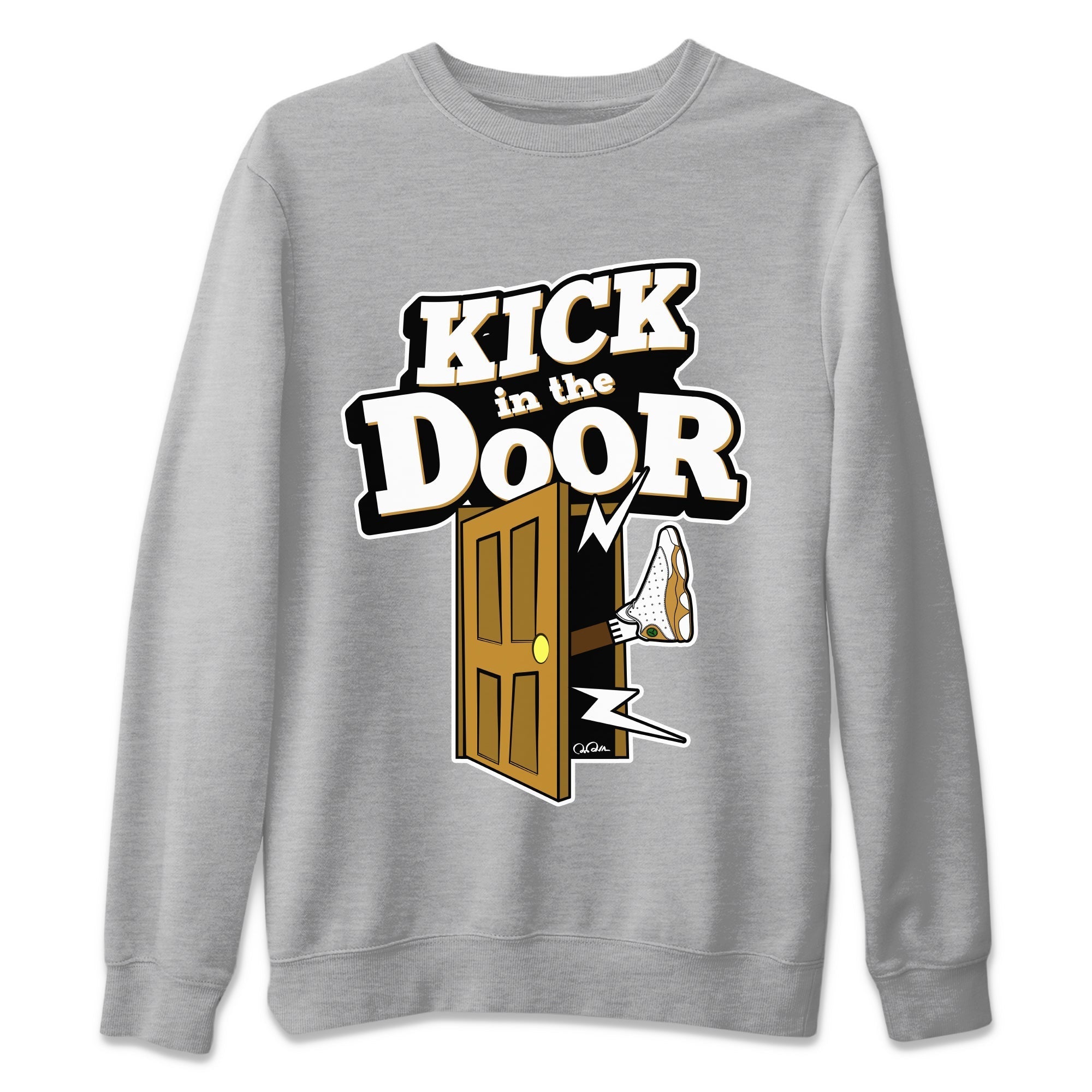 Kick In The Door Unisex Tops - Air Jordan 13 Wheat
