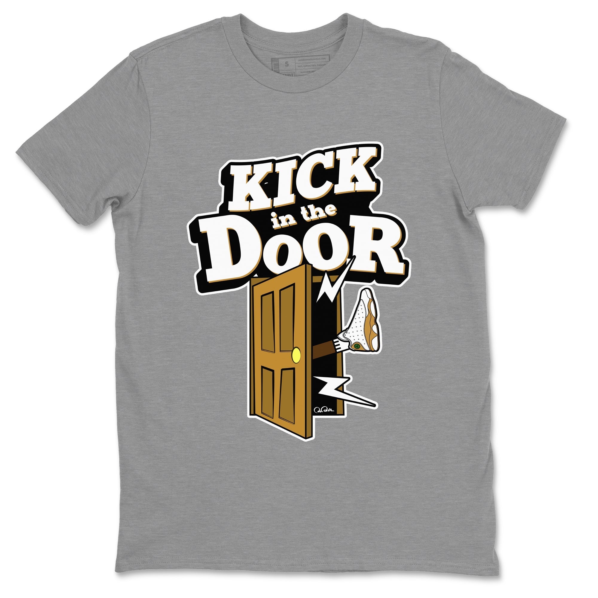 Kick In The Door Unisex Tops - Air Jordan 13 Wheat
