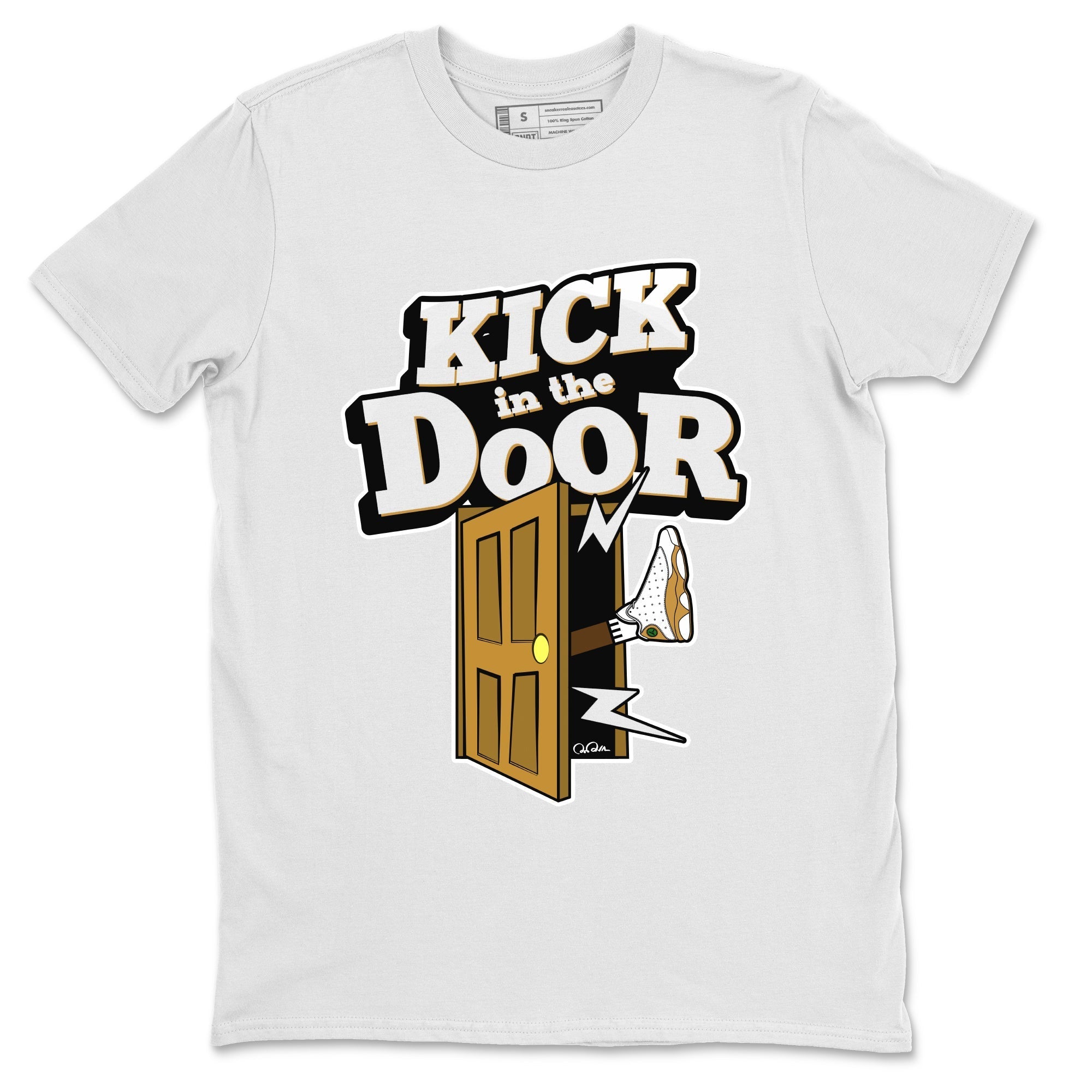 Kick In The Door Unisex Tops - Air Jordan 13 Wheat