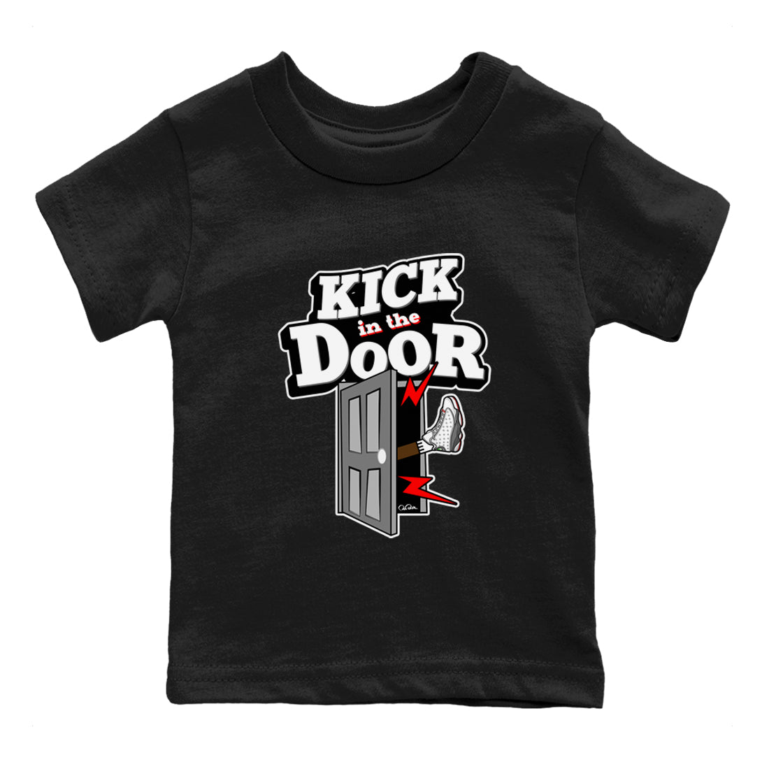 Kick In The Door Kids Tops - Air Jordan 13 Wolf Grey