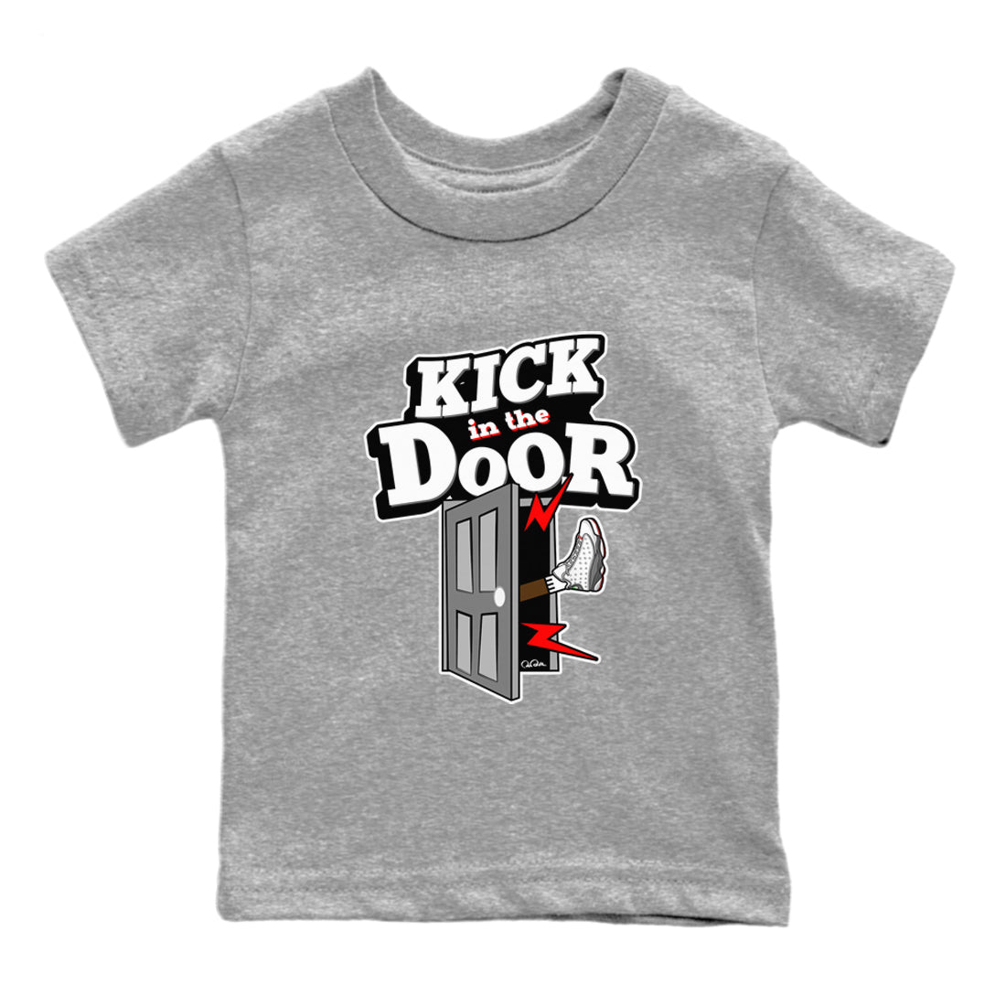 Kick In The Door Kids Tops - Air Jordan 13 Wolf Grey
