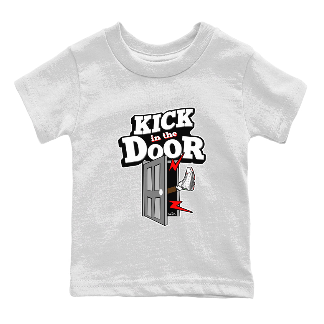 Kick In The Door Kids Tops - Air Jordan 13 Wolf Grey