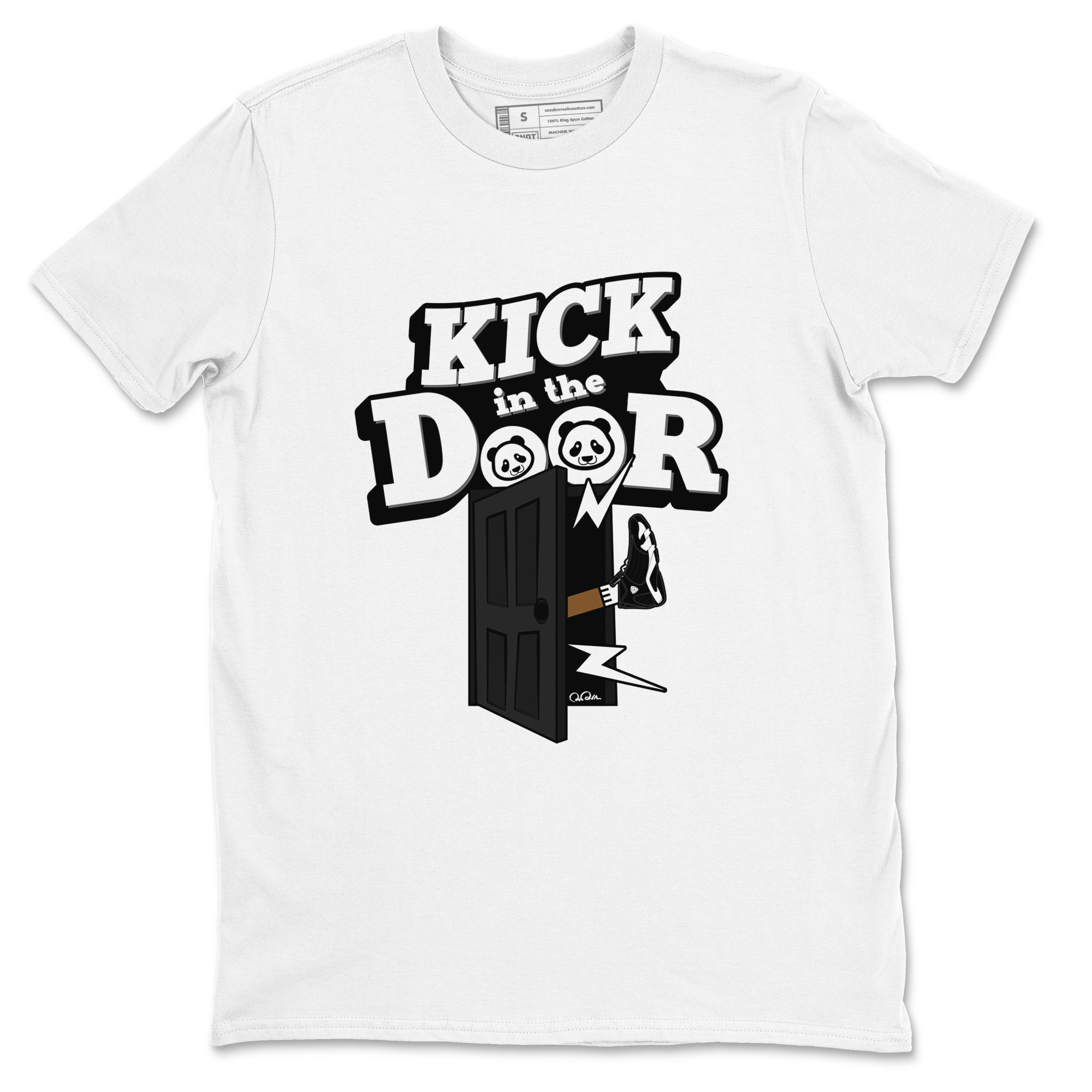 Kick In The Door snkmatch Tee - Air Jordan 14 Panda
