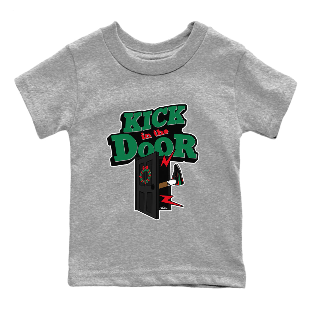 Kick In The Door snkmatch Tee Kids - Air Jordan 2 Christmas