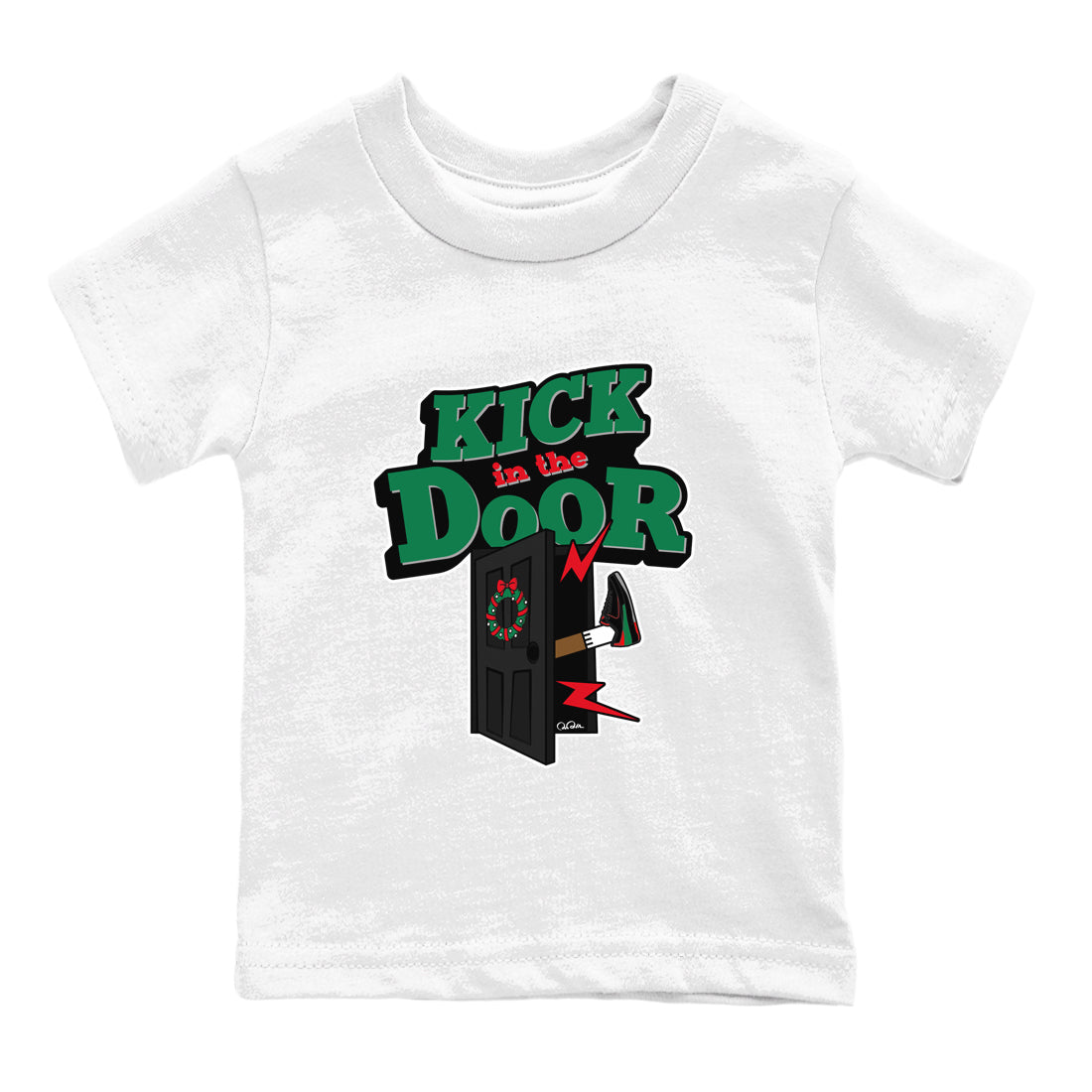 Kick In The Door snkmatch Tee Kids - Air Jordan 2 Christmas