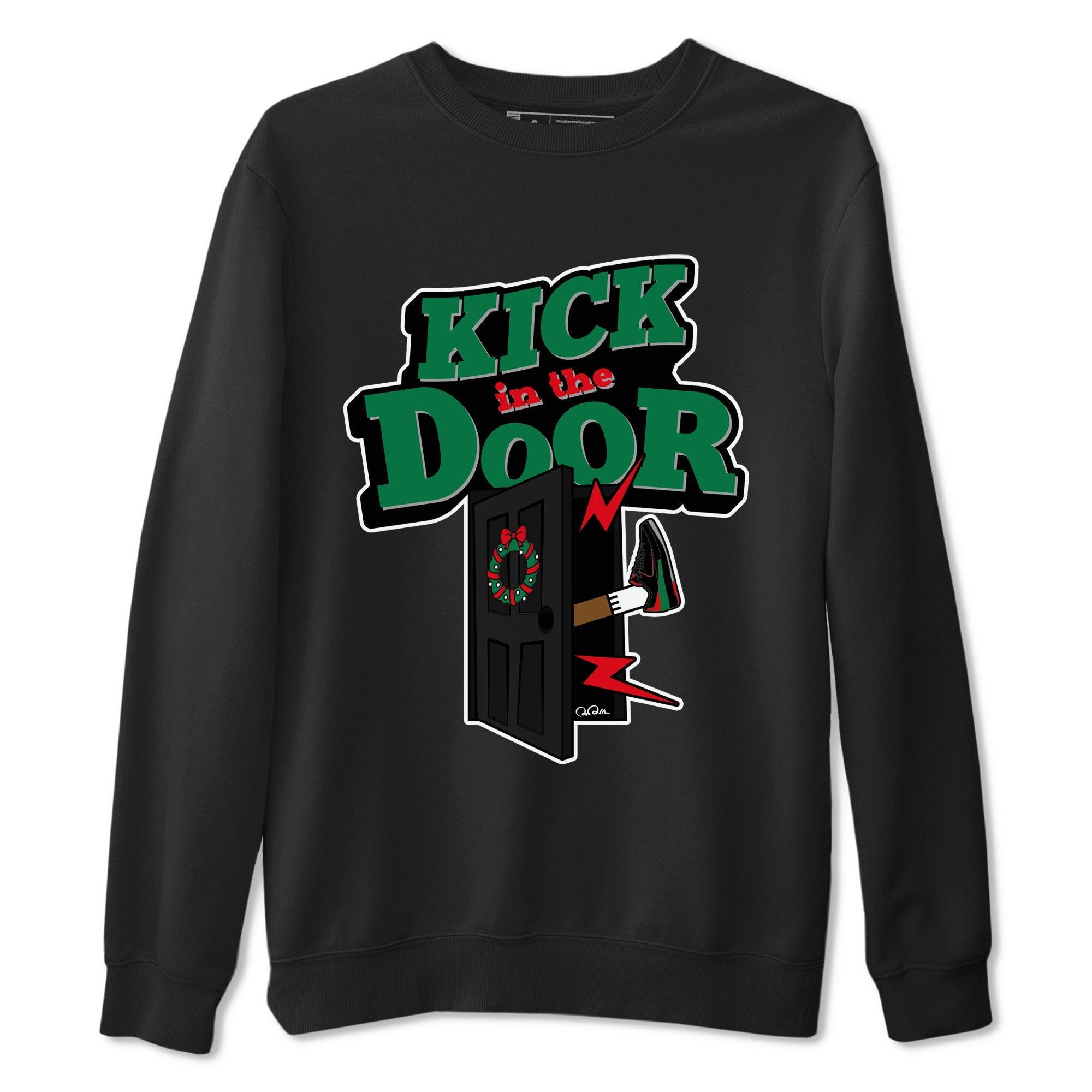 Kick In The Door snkmatch Tee - Air Jordan 2 Christmas