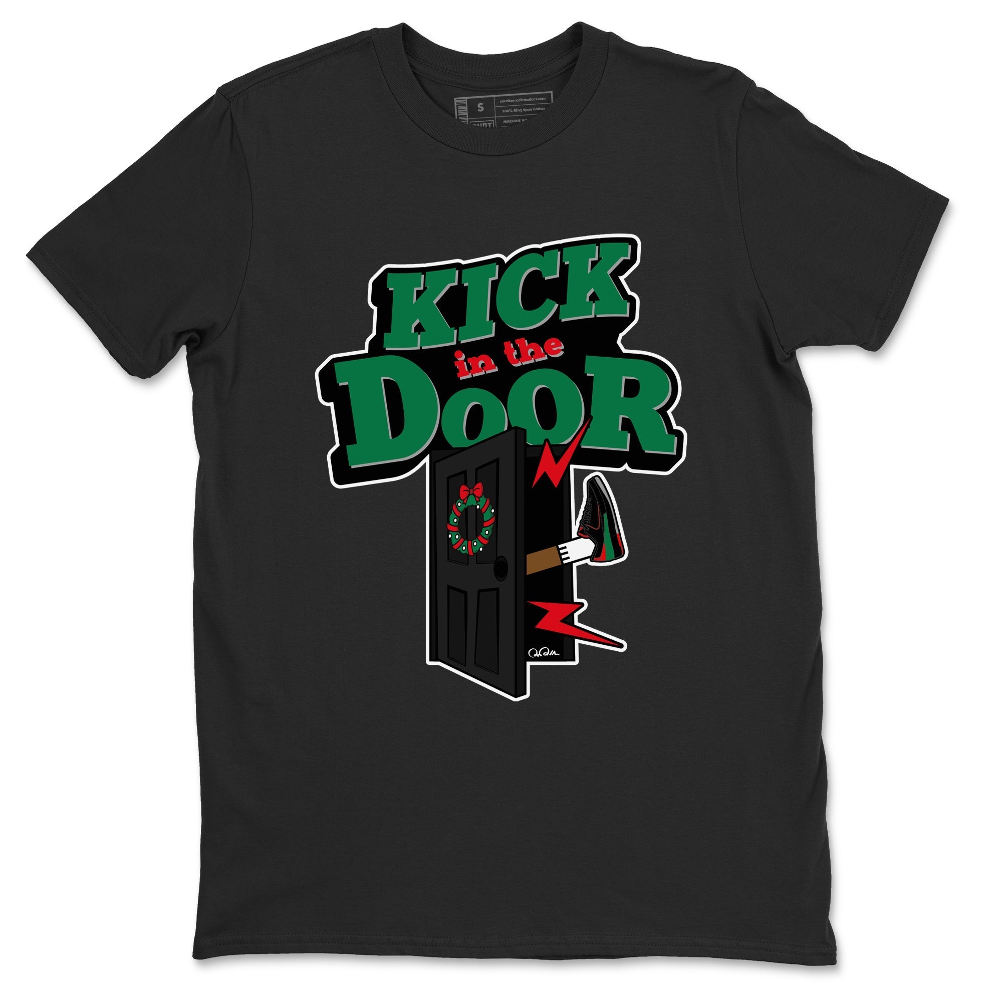 Kick In The Door snkmatch Tee - Air Jordan 2 Christmas