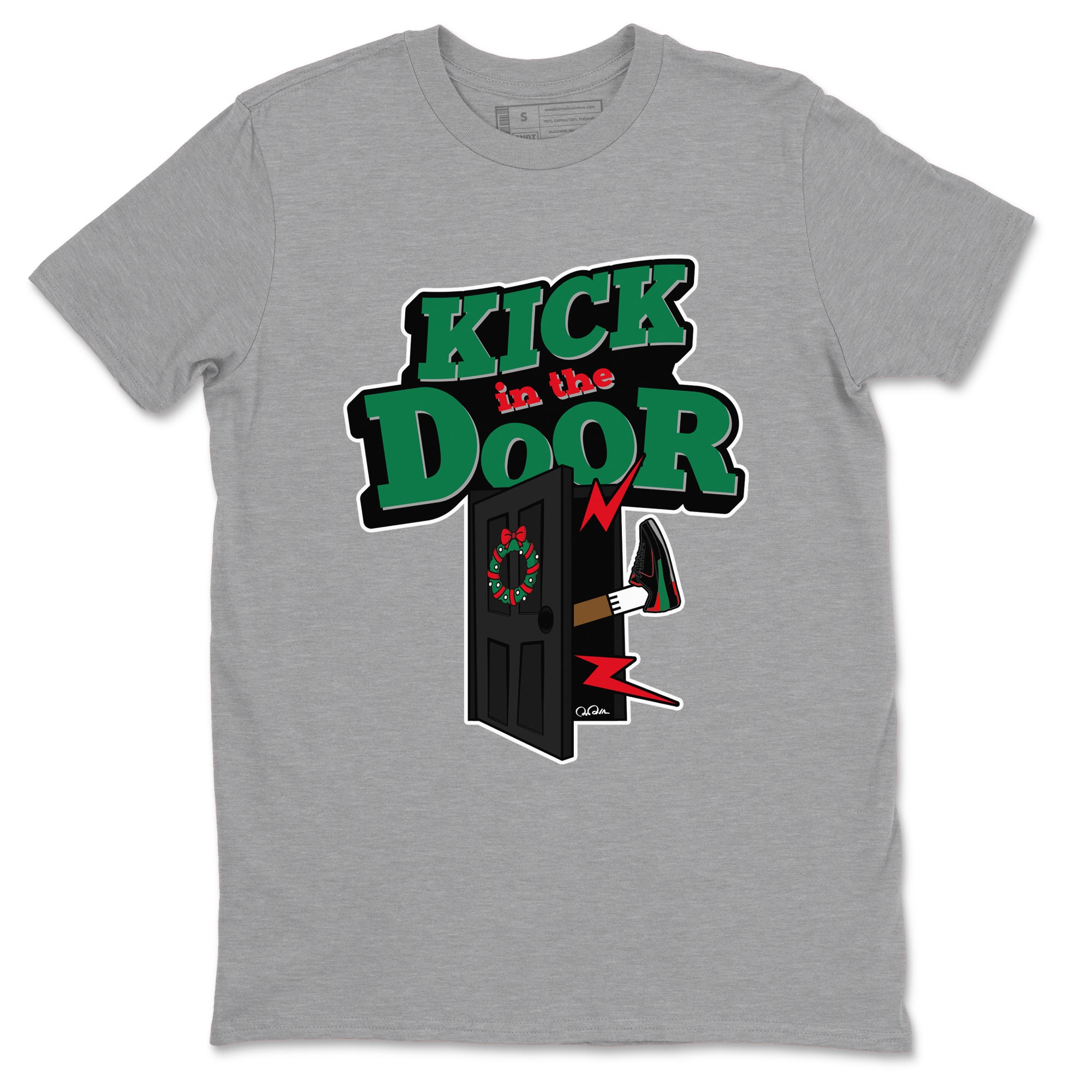 Kick In The Door snkmatch Tee - Air Jordan 2 Christmas