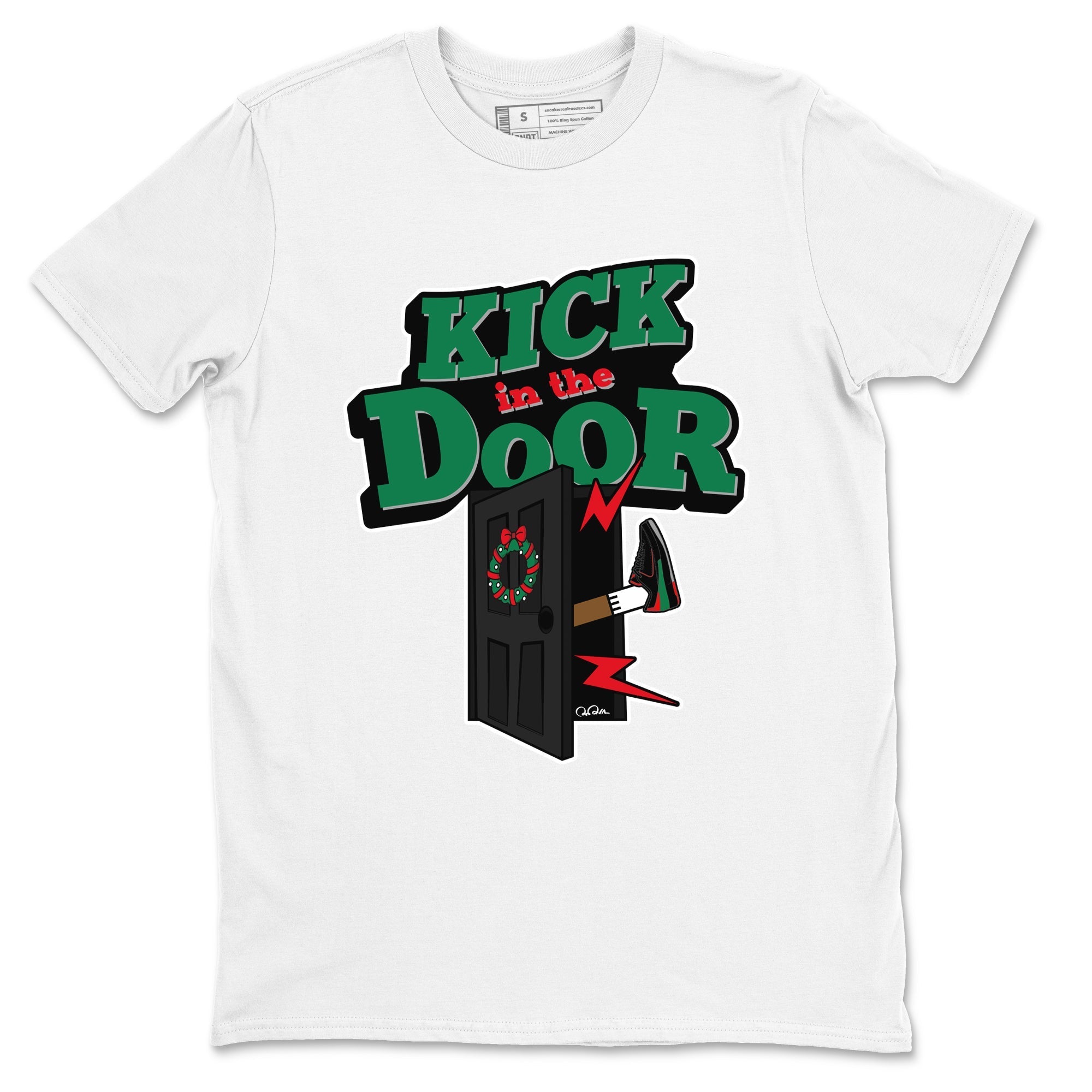 Kick In The Door snkmatch Tee - Air Jordan 2 Christmas