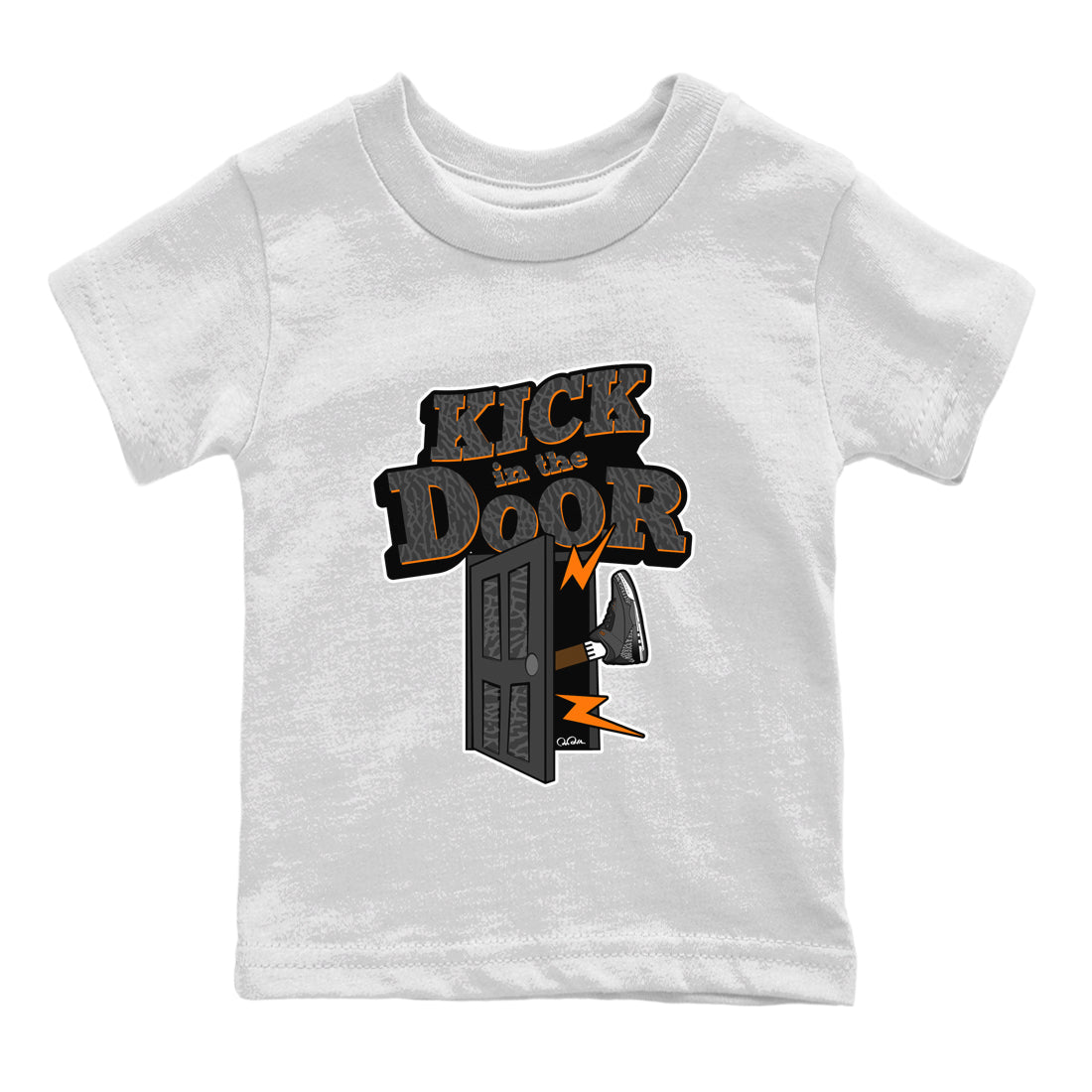 Kick In The Door snkmatch Tee Kids - Air Jordan 3 Fear