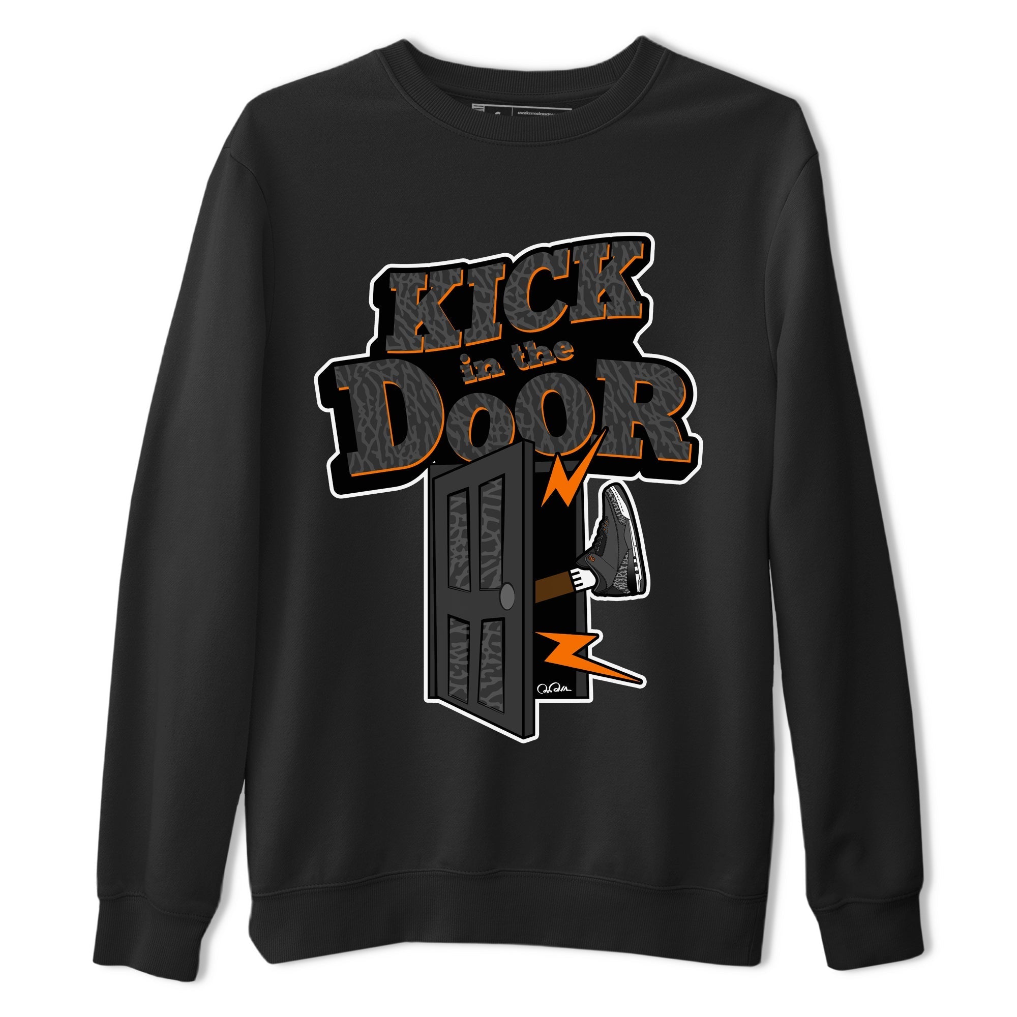 Kick In The Door snkmatch Tee - Air Jordan 3 Fear