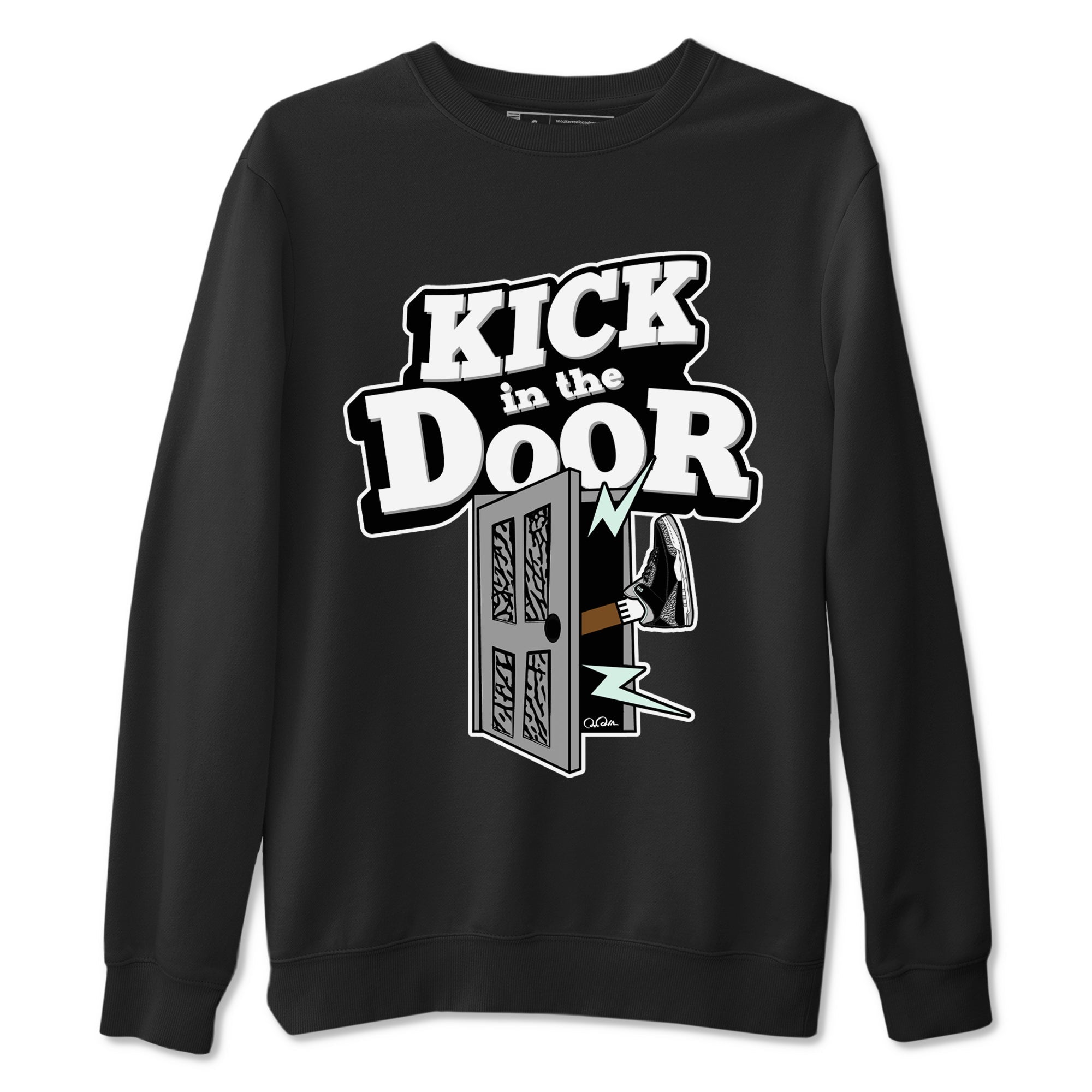 Kick In The Door snkmatch Tees - Air Jordan 3 Green Glow