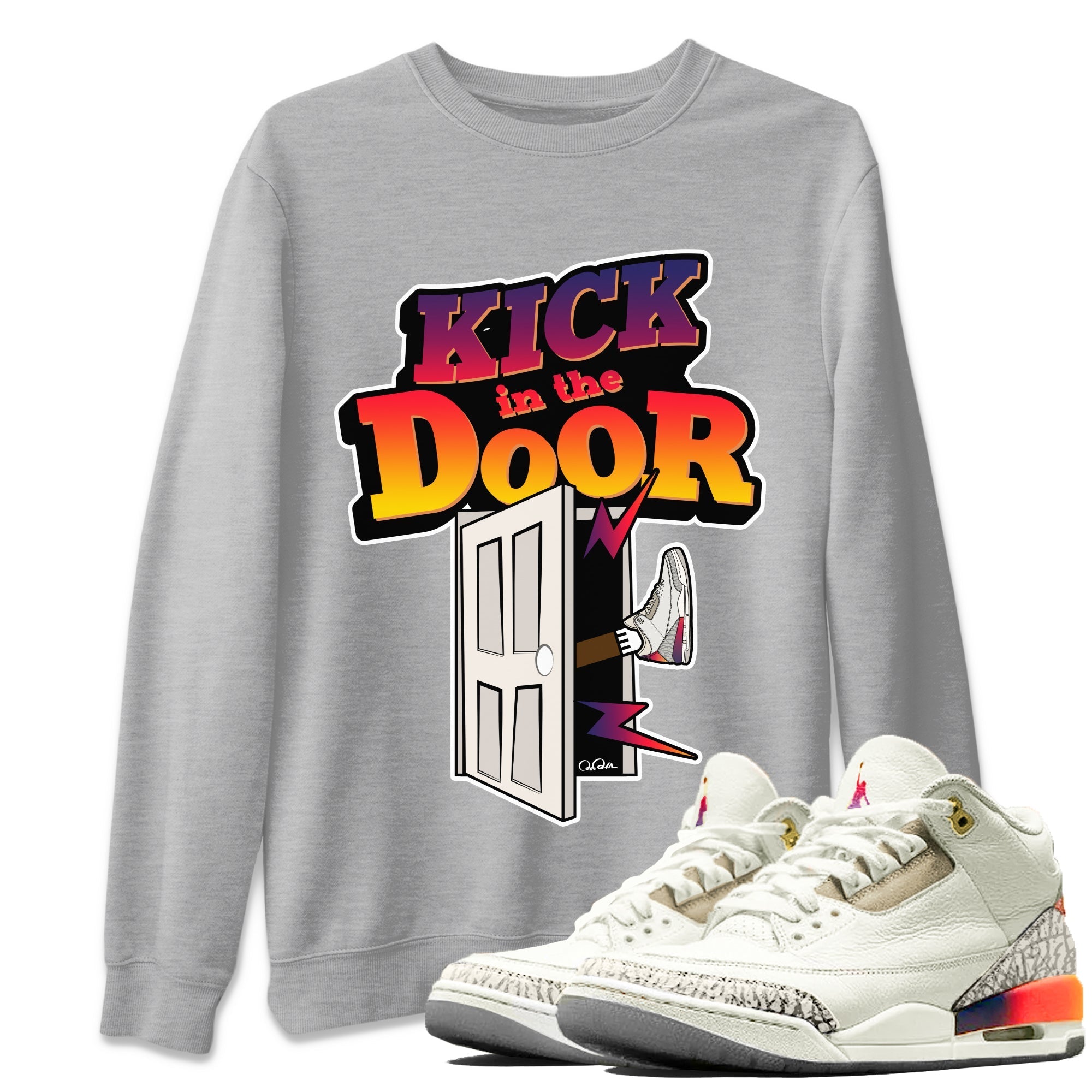 Kick In The Door snkmatch Tee - Air Jordan 3 J Balvin
