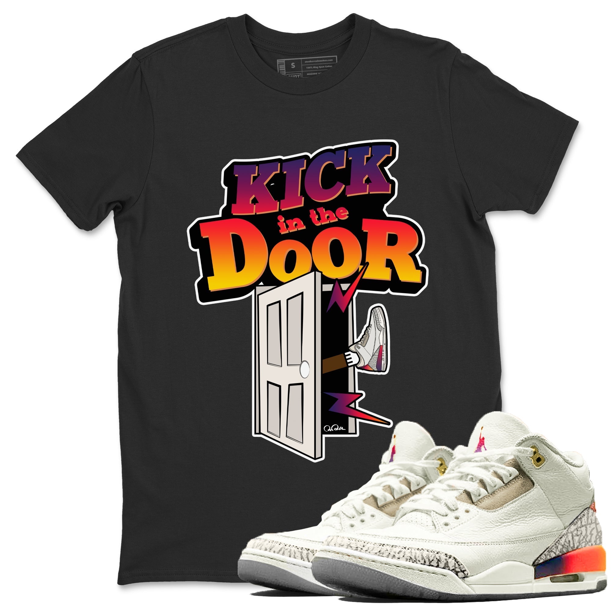 Kick In The Door snkmatch Tee - Air Jordan 3 J Balvin
