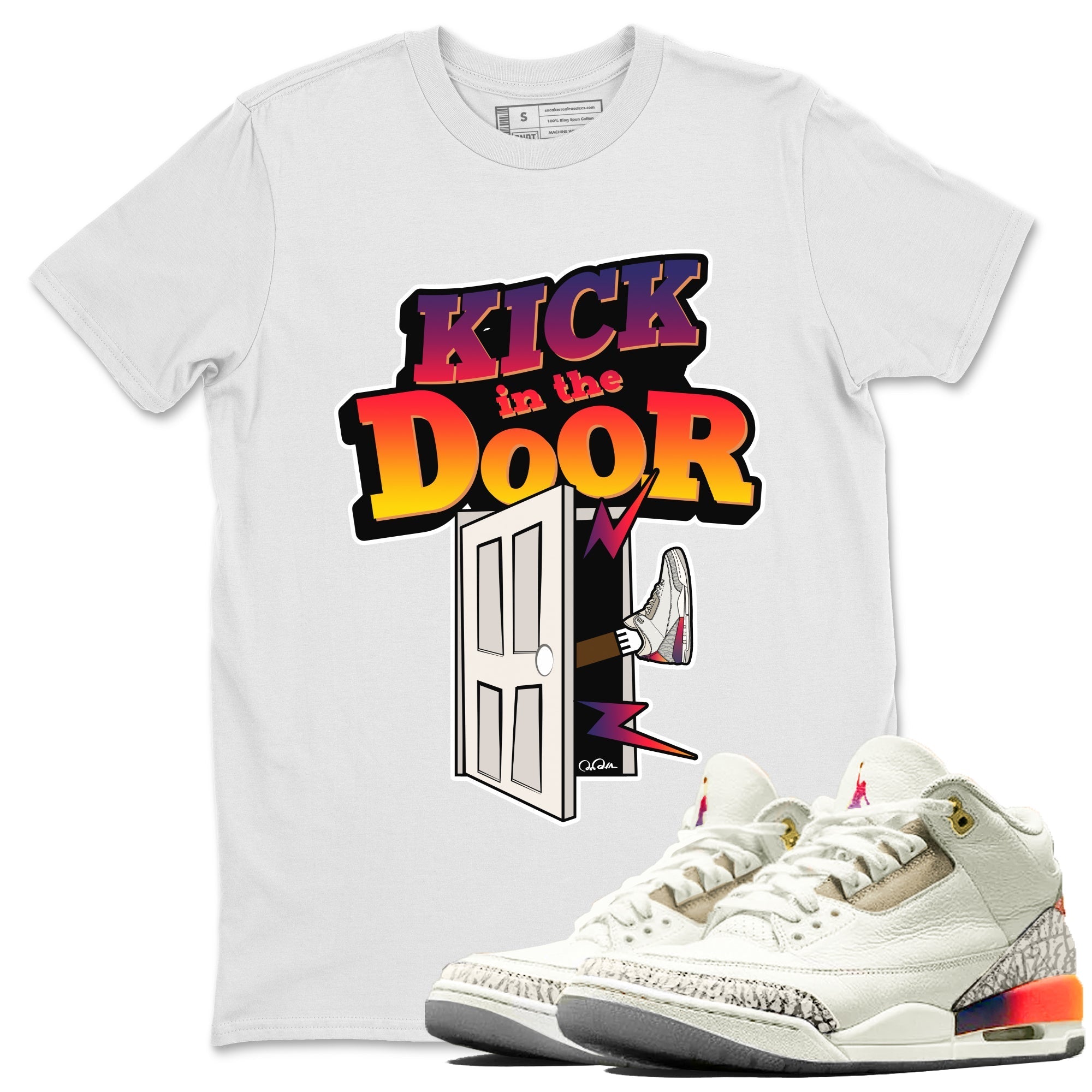 Kick In The Door snkmatch Tee - Air Jordan 3 J Balvin