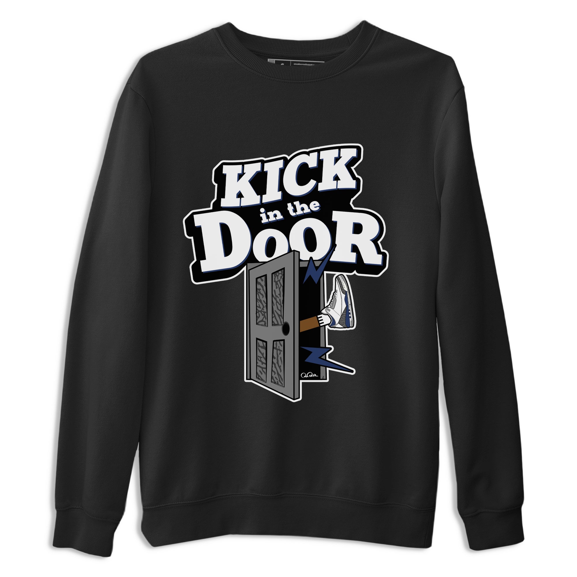 Kick In The Door snkmatch Tees - Air Jordan 3 Midnight Navy 2023