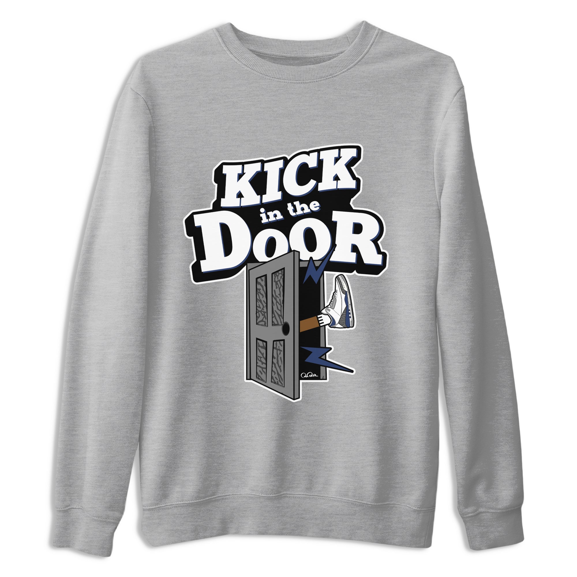 Kick In The Door snkmatch Tees - Air Jordan 3 Midnight Navy 2023