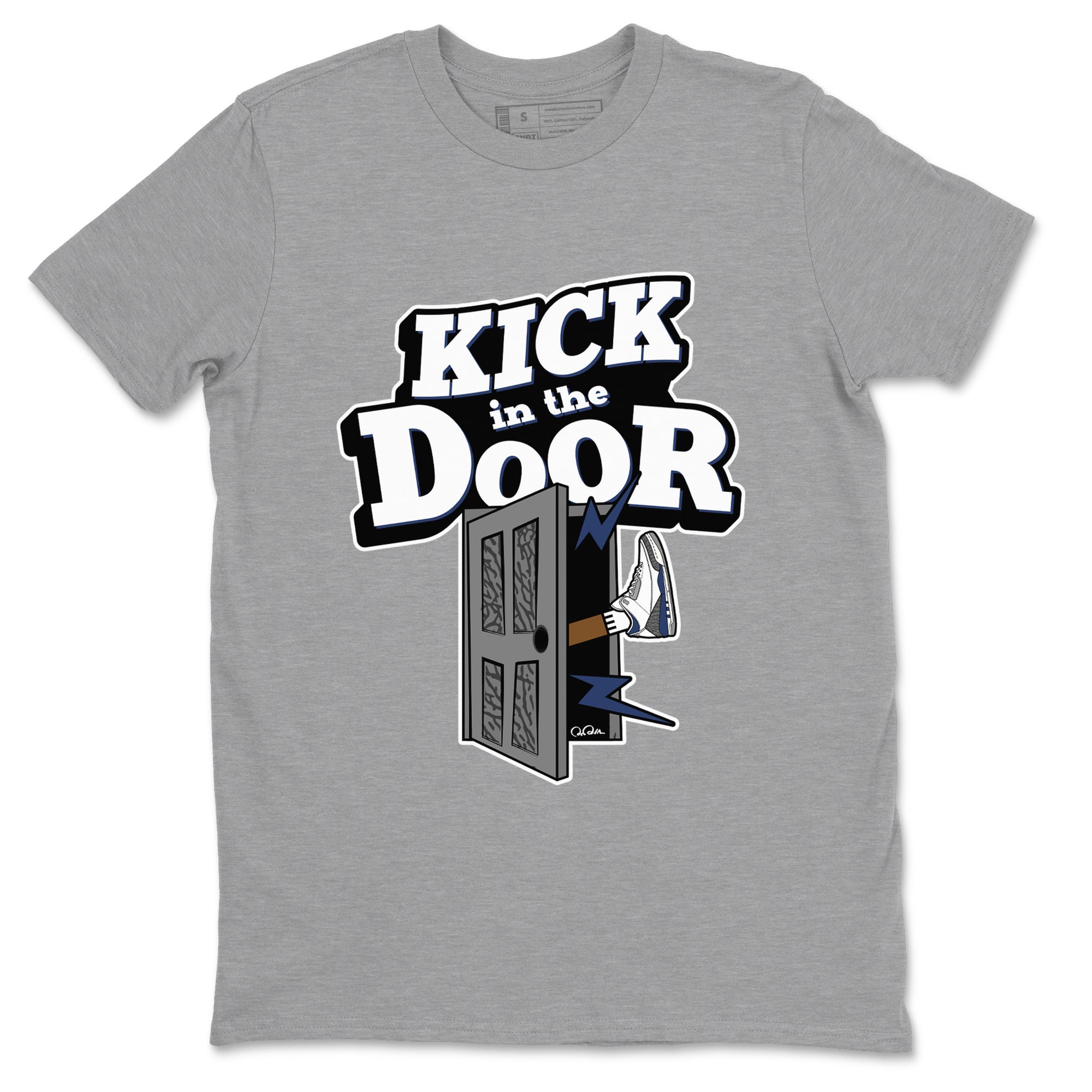 Kick In The Door snkmatch Tees - Air Jordan 3 Midnight Navy 2023