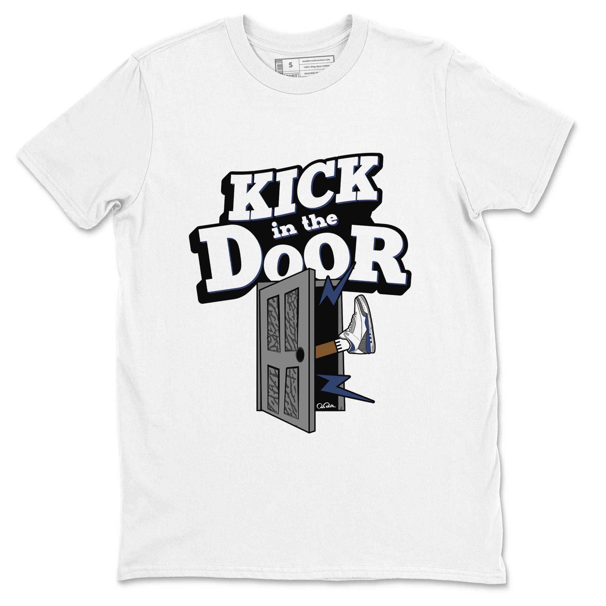 Kick In The Door snkmatch Tees - Air Jordan 3 Midnight Navy 2023