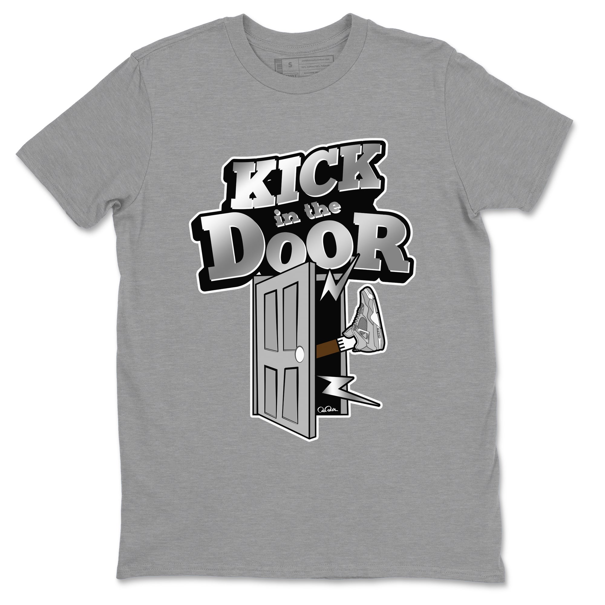 Kick In The Door snkmatch Tee - Air Jordan 4 Frozen Moments