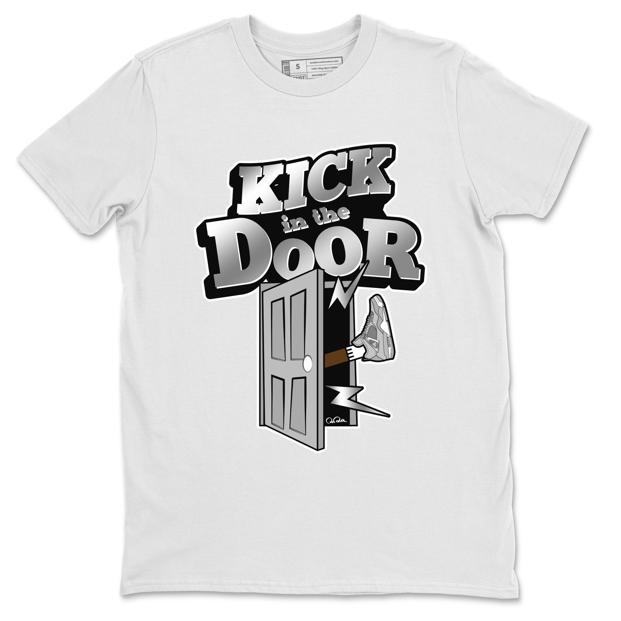Kick In The Door snkmatch Tee - Air Jordan 4 Frozen Moments
