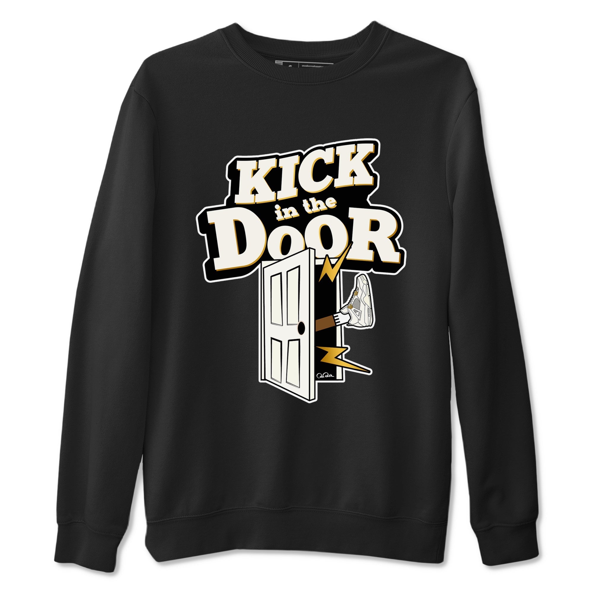 Kick In The Door snkmatch Tees - Air Jordan 4 Sail 2024