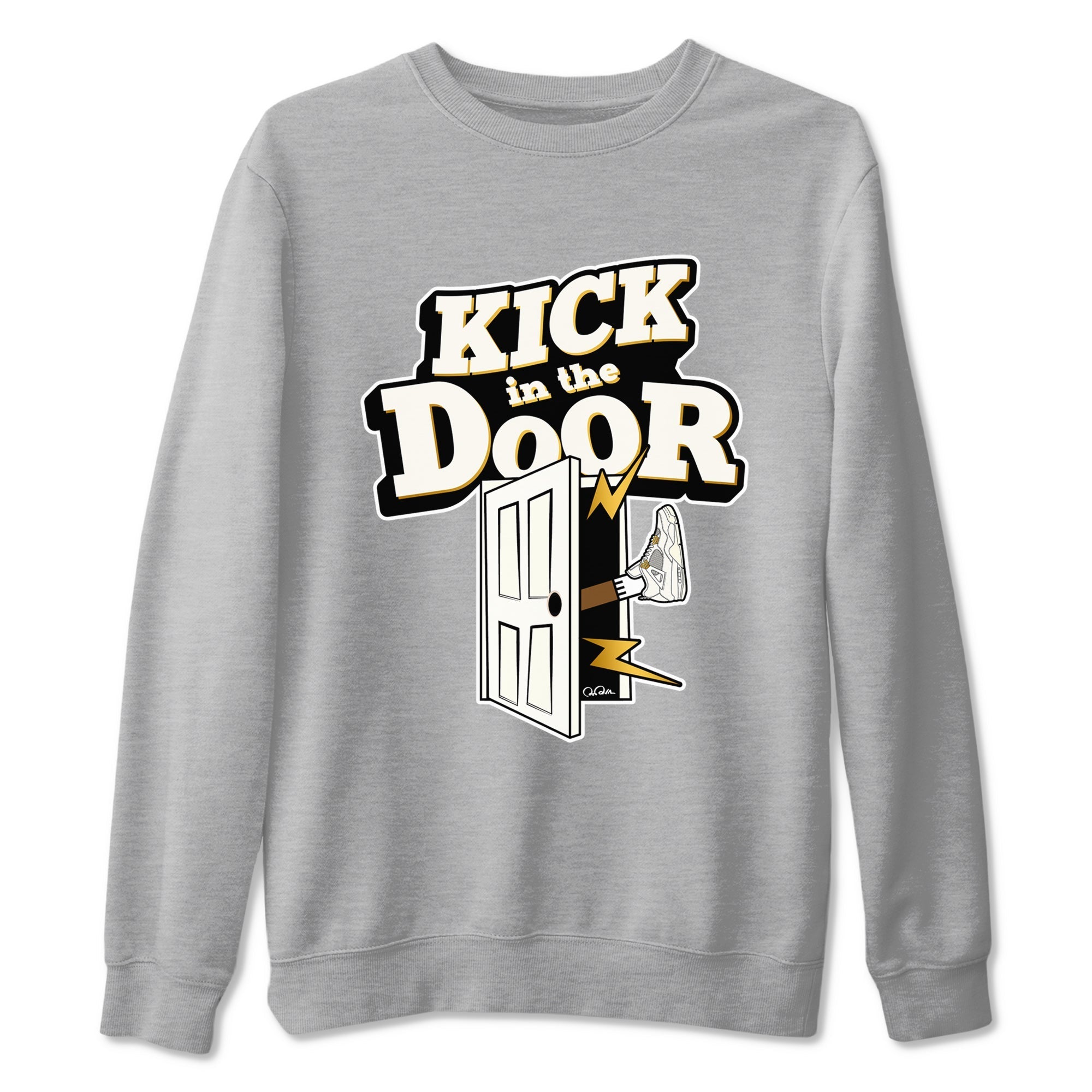 Kick In The Door snkmatch Tees - Air Jordan 4 Sail 2024