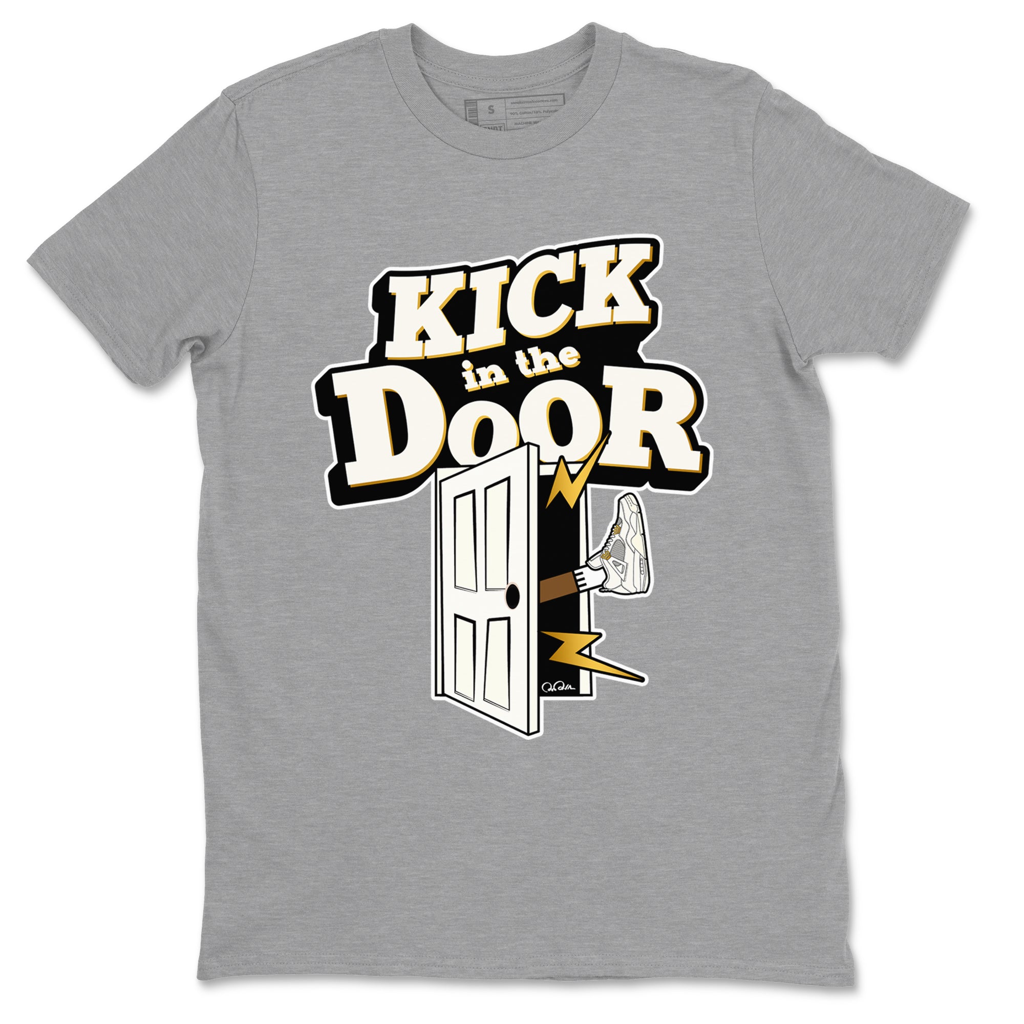 Kick In The Door snkmatch Tees - Air Jordan 4 Sail 2024