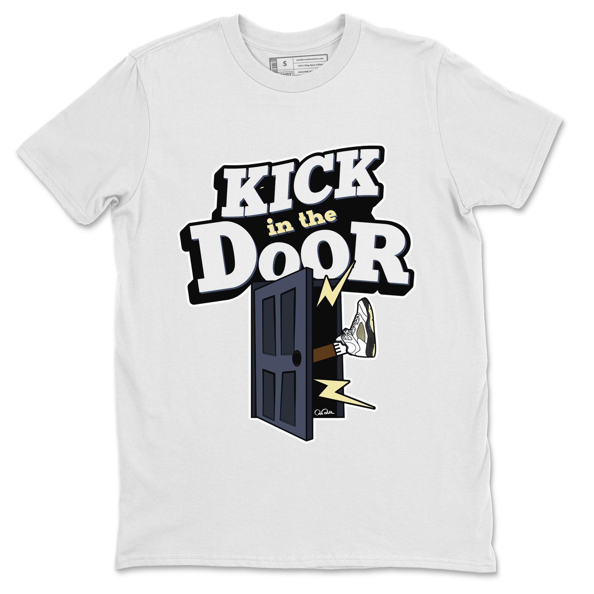 Kick In The Door snkmatch Tee - Air Jordan 5 A Ma Maniere x Photon Dust