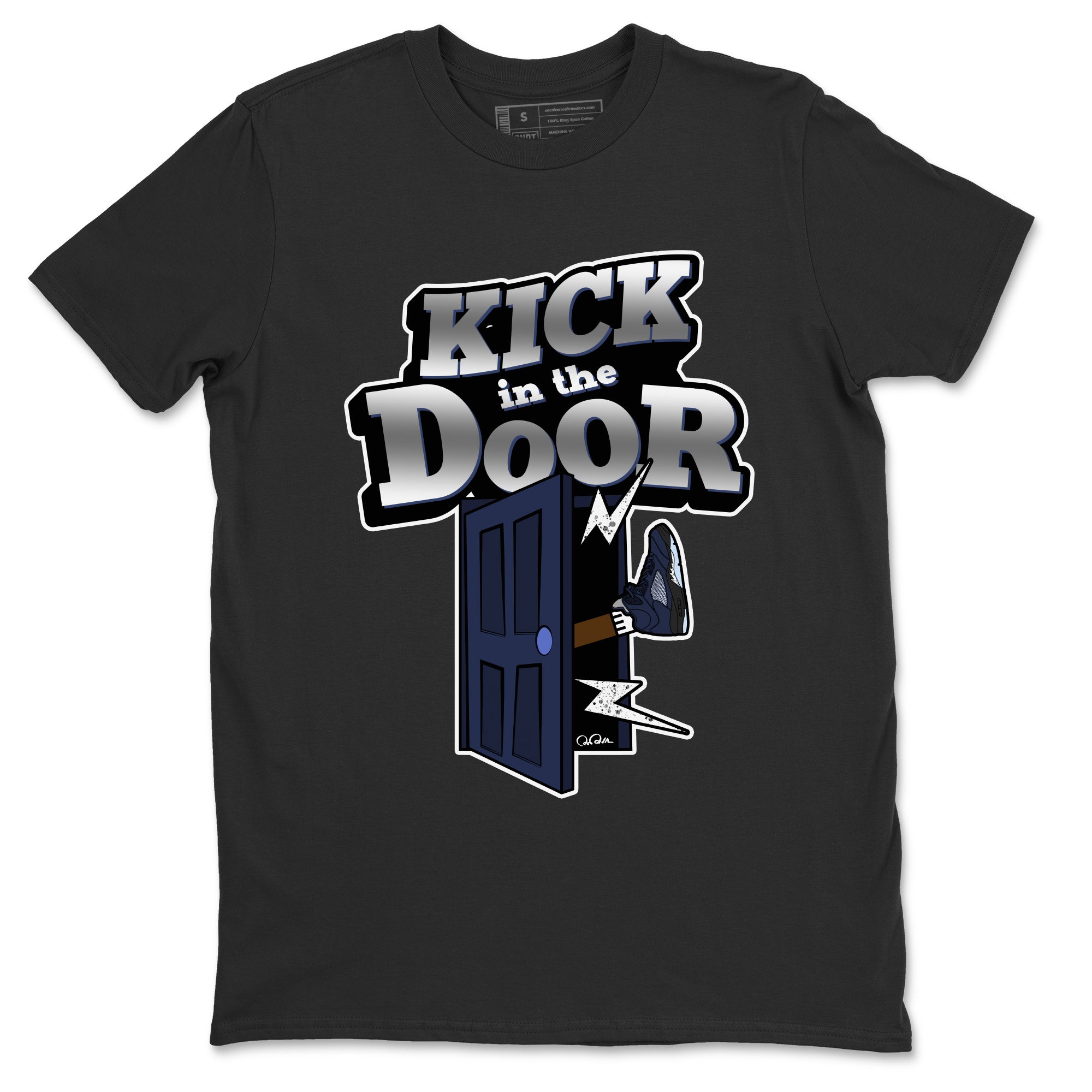 Kick In The Door Unisex Tops - Air Jordan 5 Georgetown