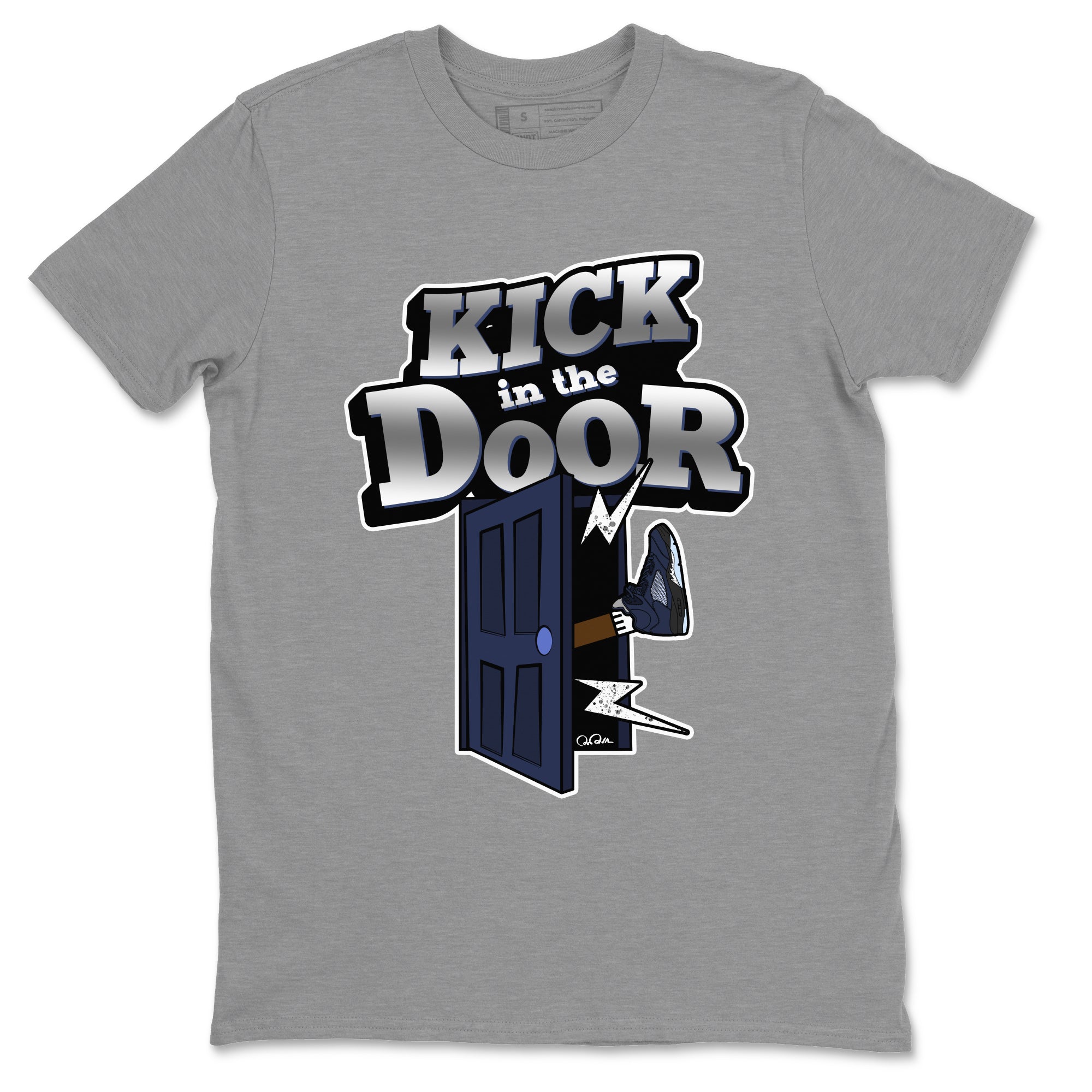 Kick In The Door Unisex Tops - Air Jordan 5 Georgetown