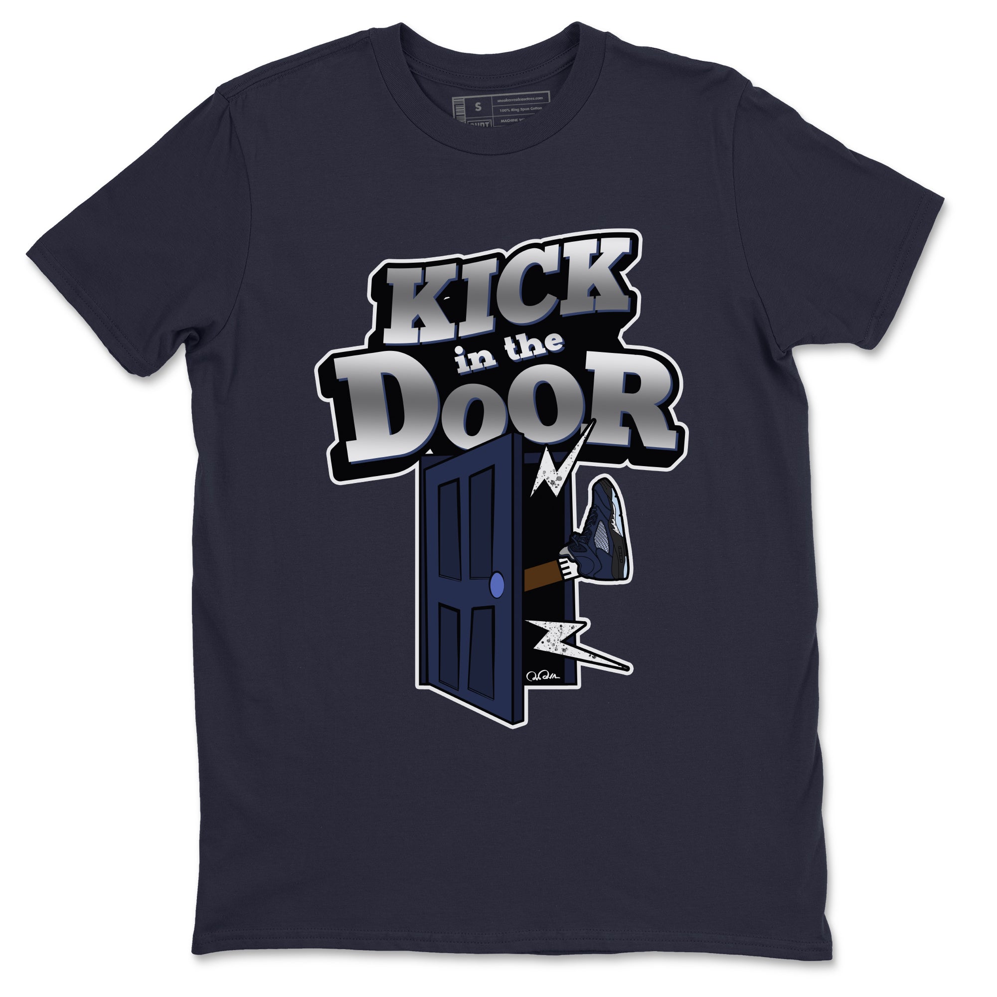 Kick In The Door Unisex Tops - Air Jordan 5 Georgetown