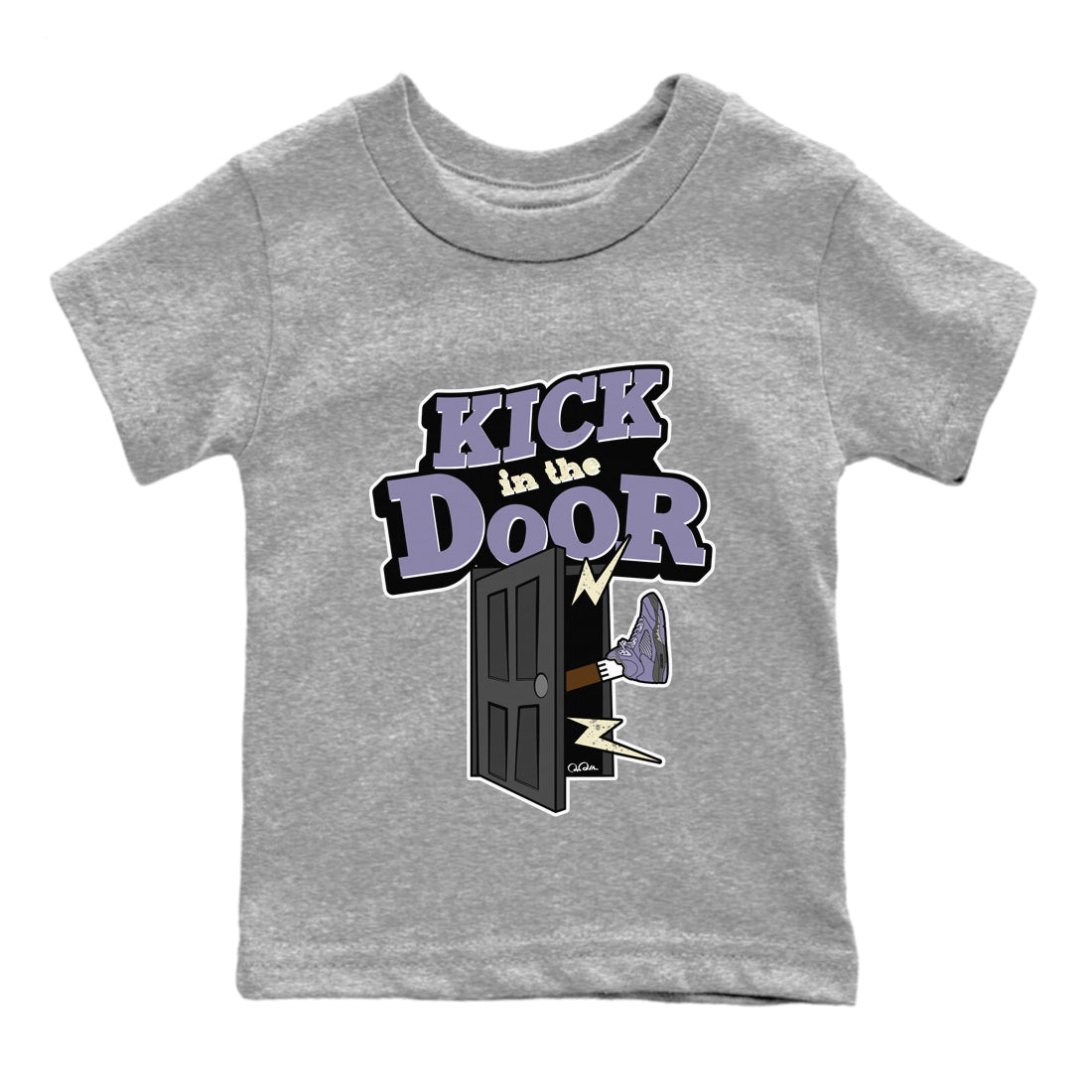 Kick In The Door Kids Tops - Air Jordan 5 Indigo Haze
