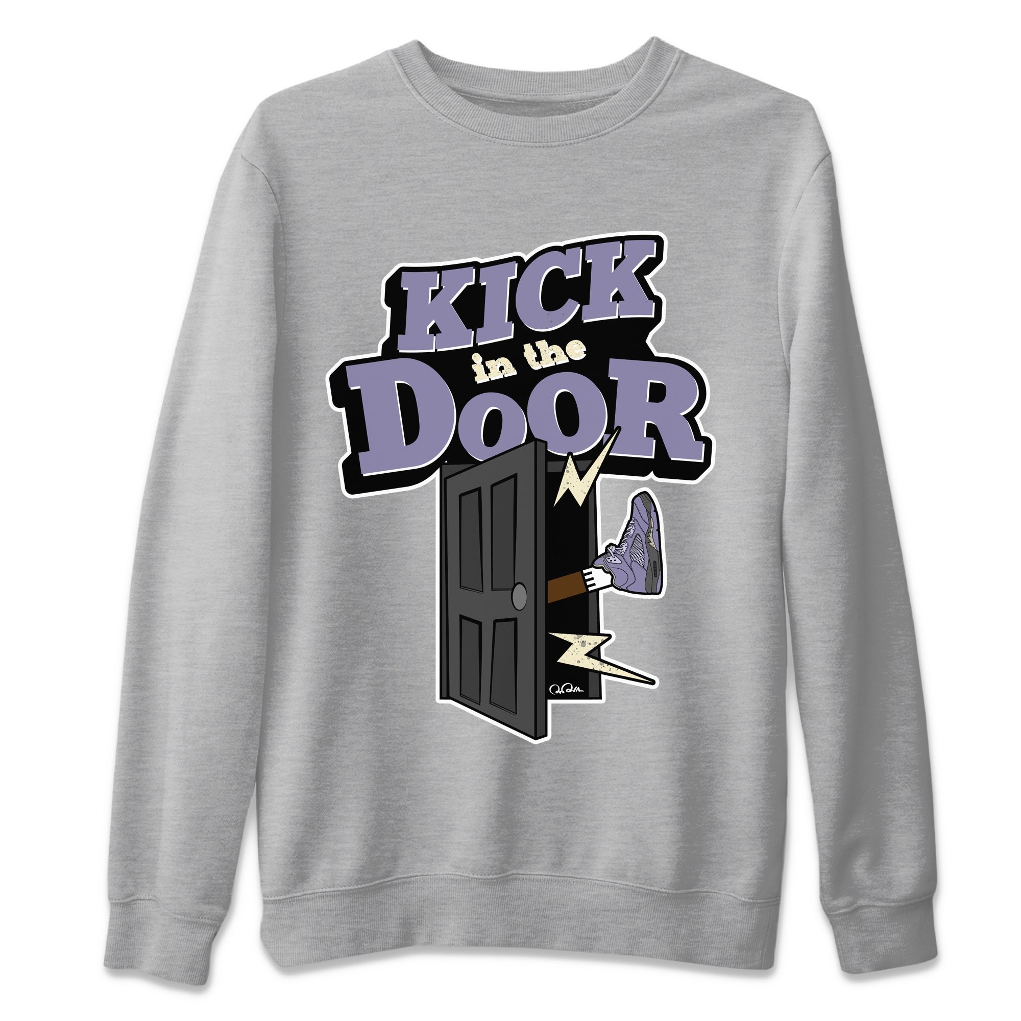 Kick In The Door Unisex Tops - Air Jordan 5 Indigo Haze