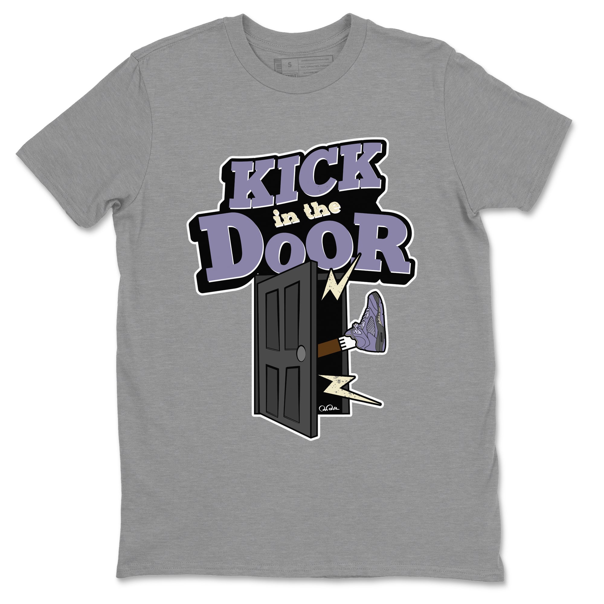 Kick In The Door Unisex Tops - Air Jordan 5 Indigo Haze