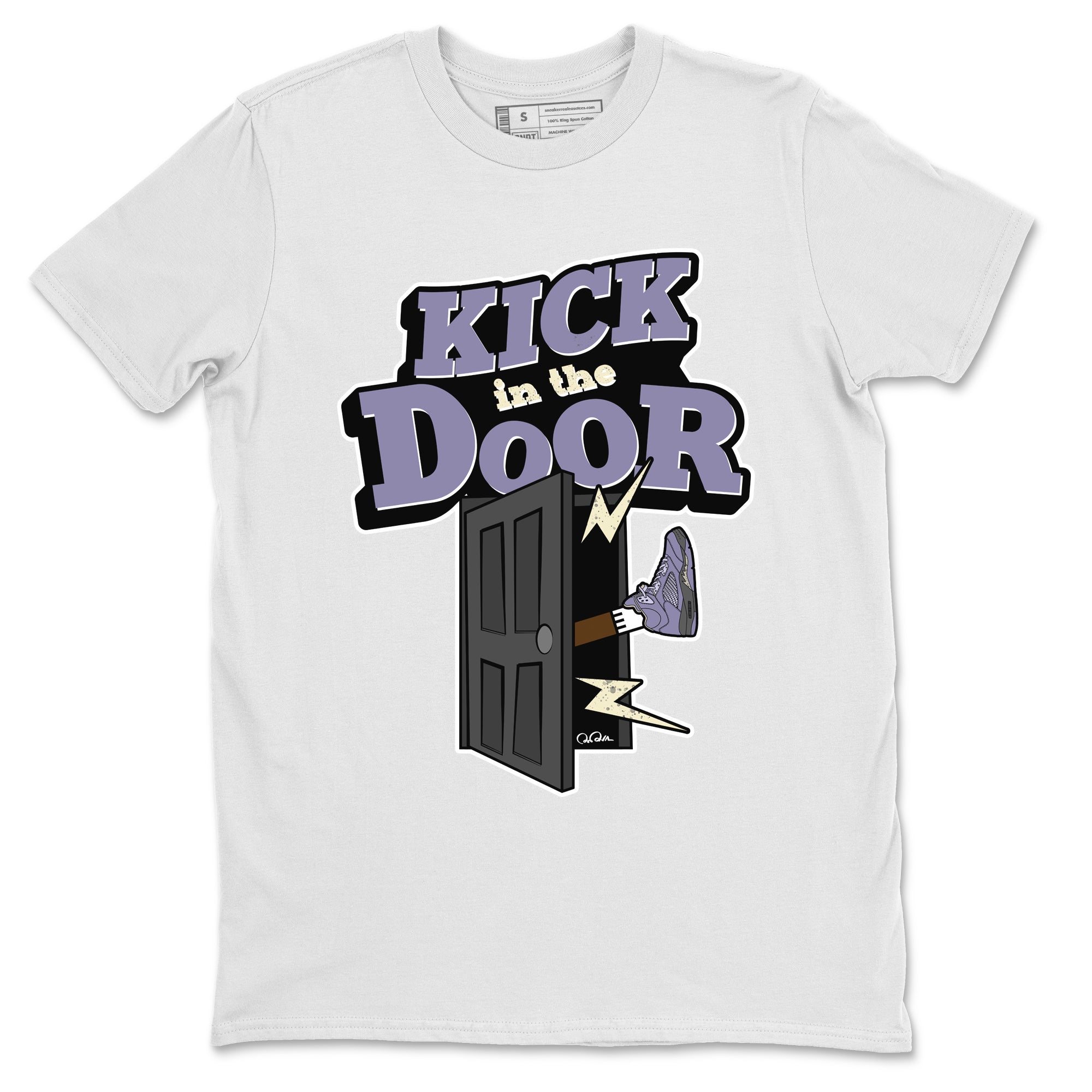 Kick In The Door Unisex Tops - Air Jordan 5 Indigo Haze