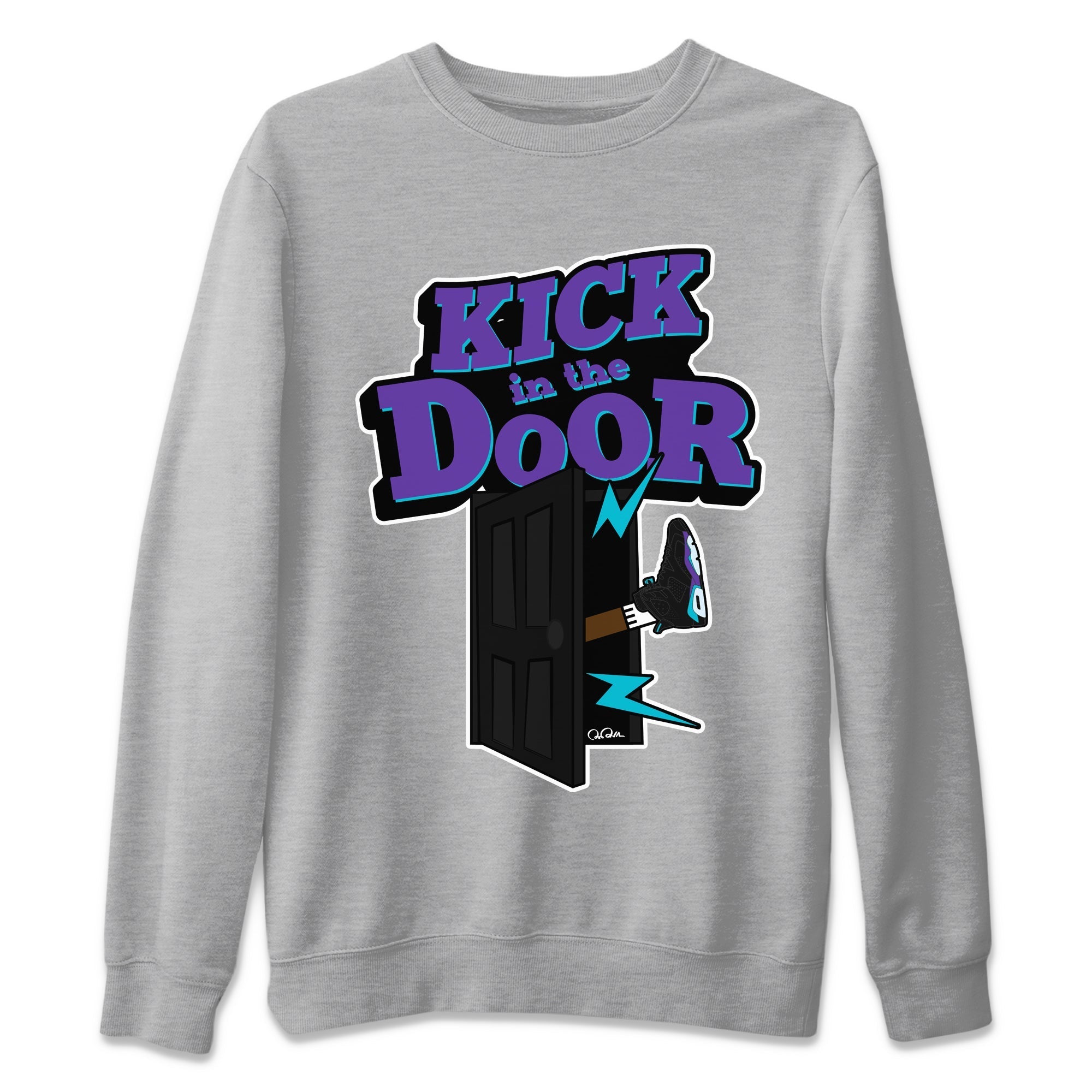 Kick In The Door Unisex Tops - Air Jordan 6 Aqua
