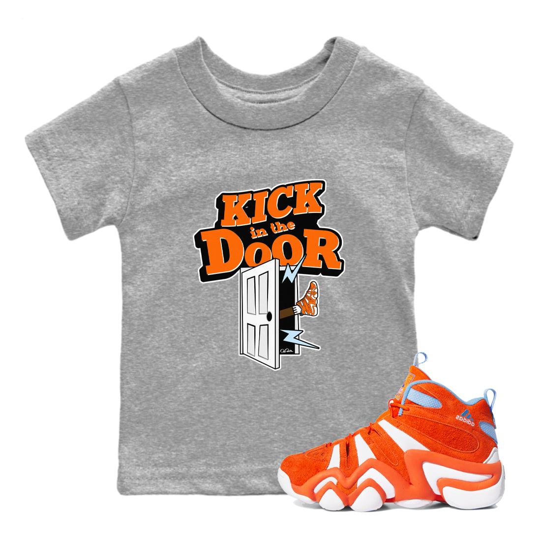 Kick In The Door snkmatch Tee Kids - Crazy 8 Team Orange