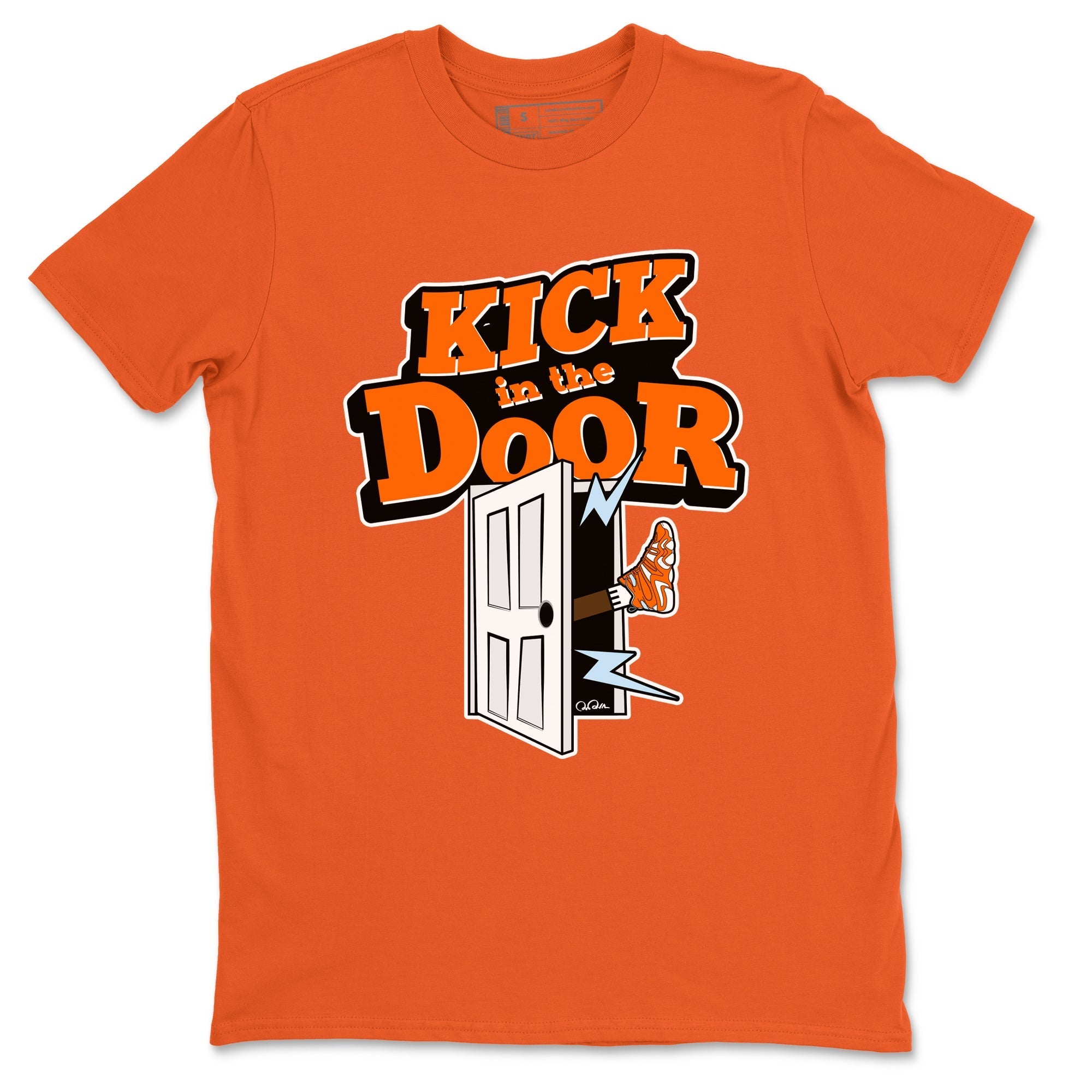 Kick In The Door snkmatch Tee - Crazy 8 Team Orange
